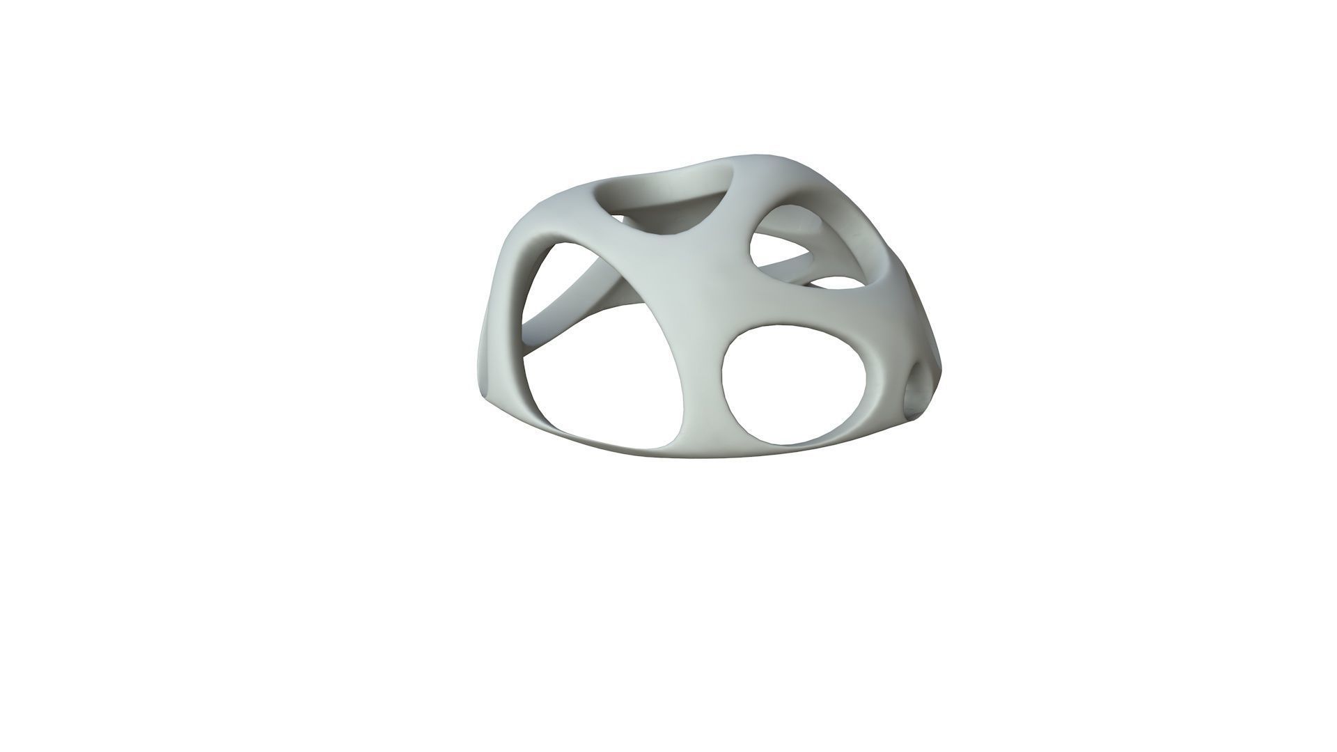 SciFi Cube Object No 54784 Low Poly Shape Low-poly 3D model_1