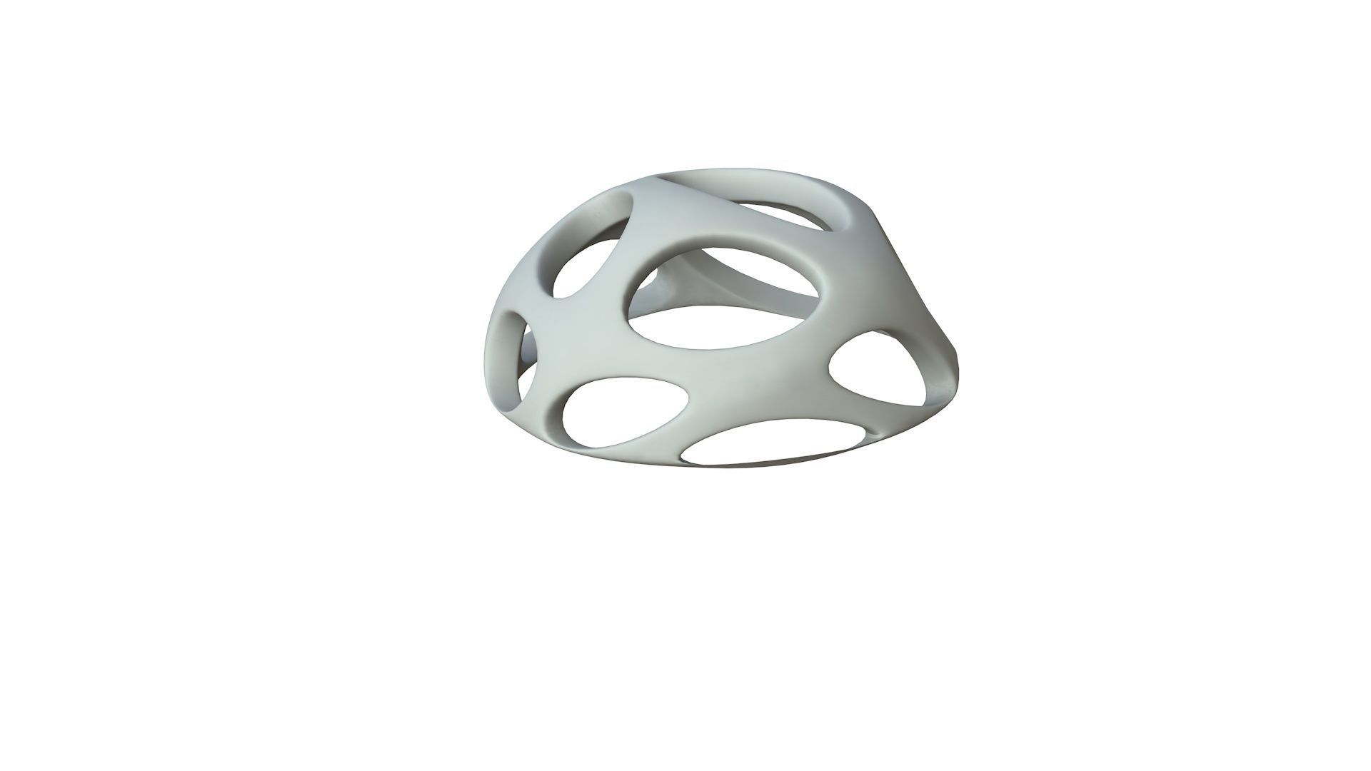 SciFi Cube Object No 54354 Low Poly Shape Low-poly 3D model_1