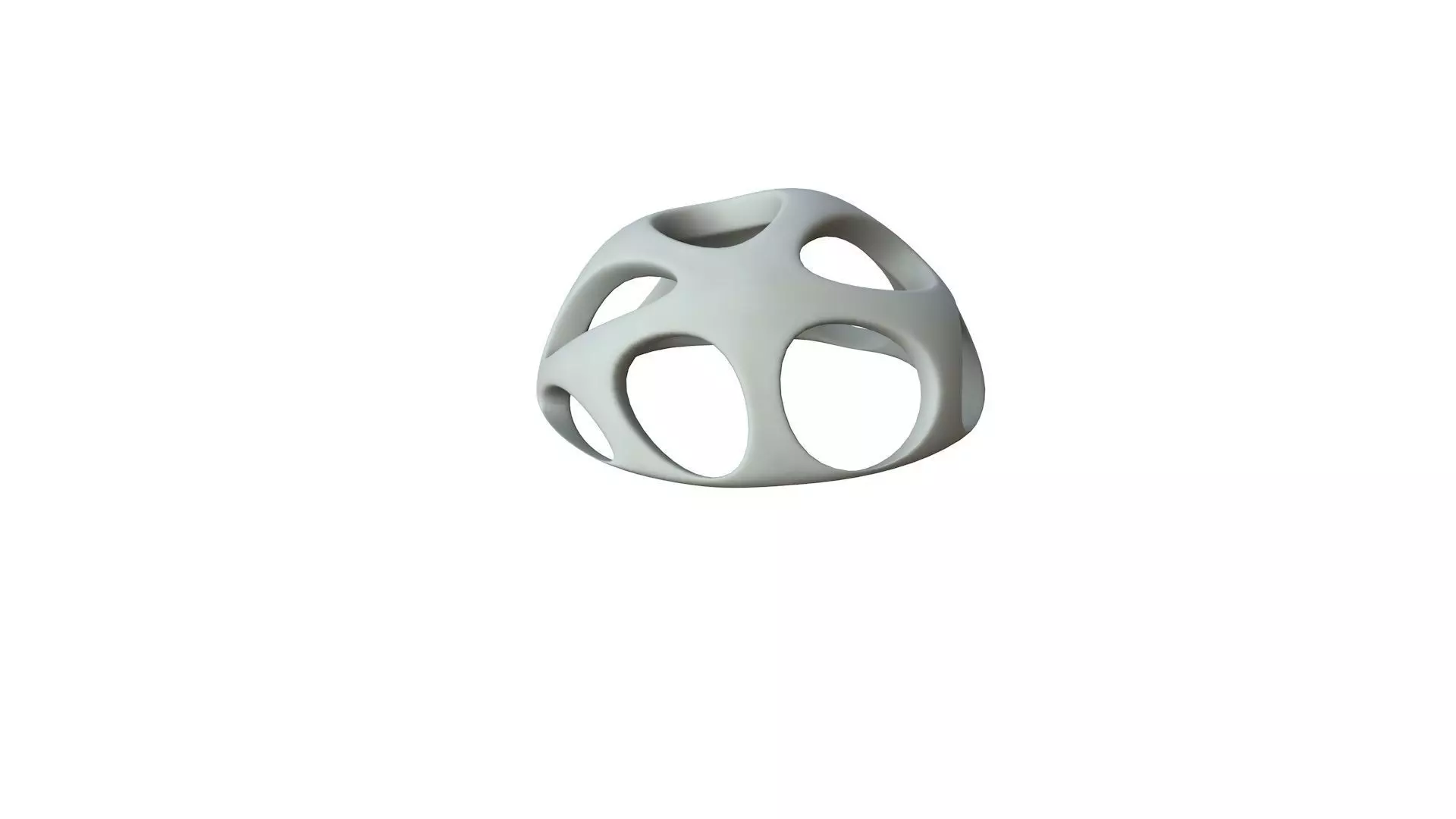 SciFi Cube Object No 53921 Low Poly Shape Low-poly 3D model