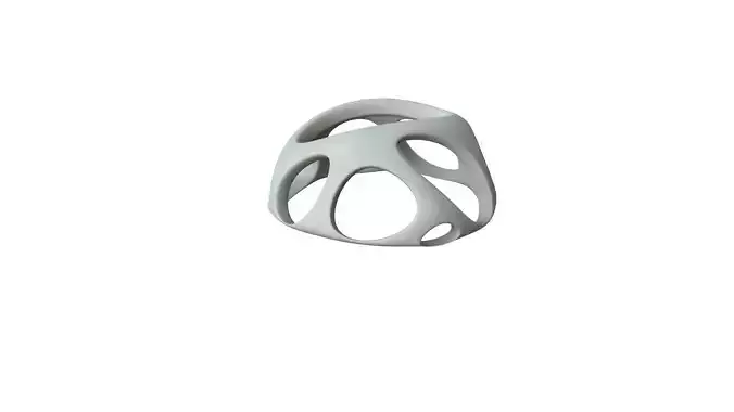 SciFi Cube Object No 53758 Low Poly Shape