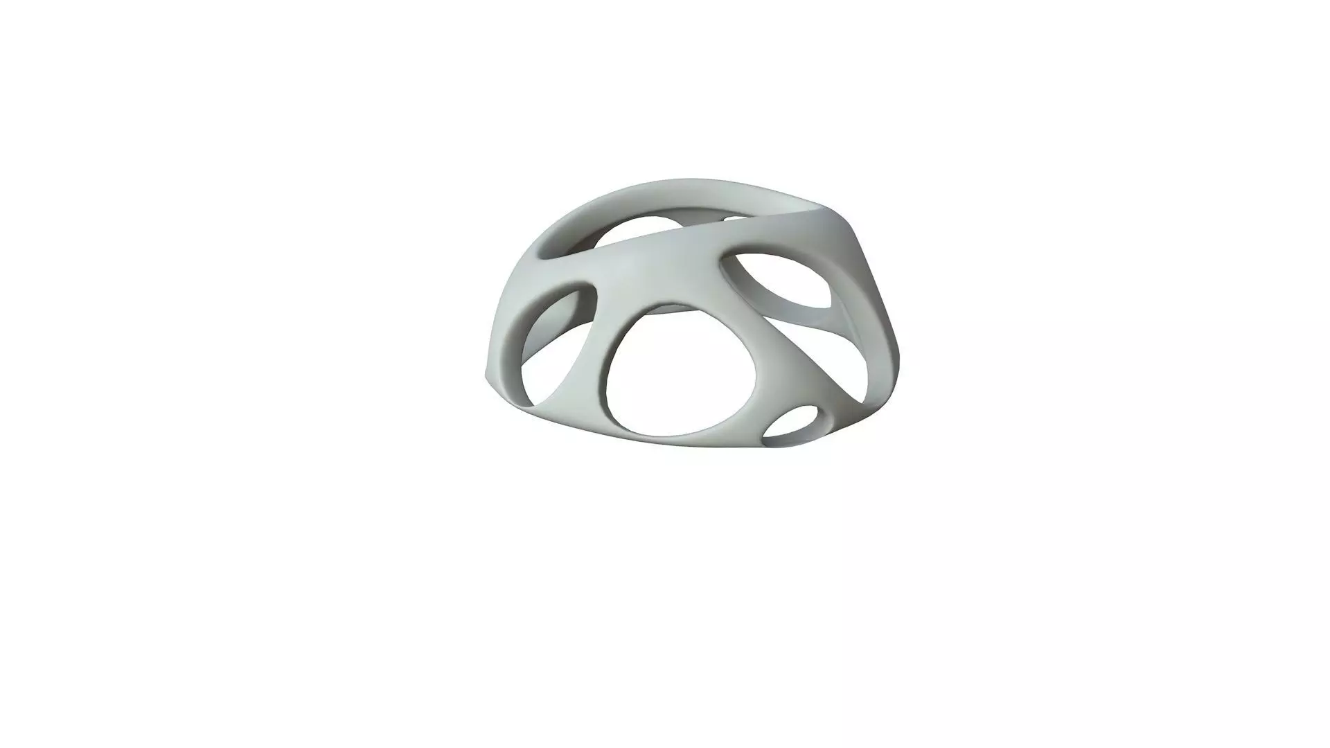 SciFi Cube Object No 53758 Low Poly Shape Low-poly 3D model
