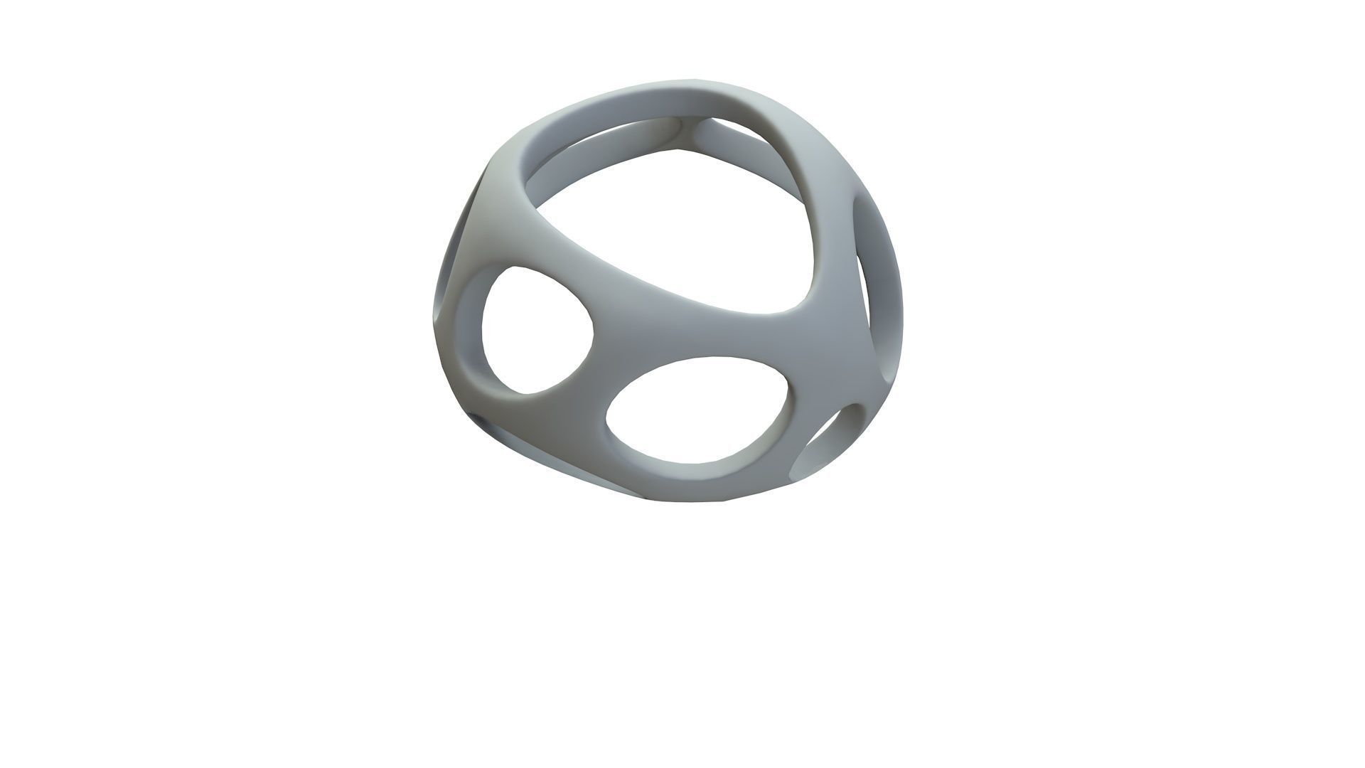 SciFi Cube Object No 53139 Low Poly Shape Low-poly 3D model_17