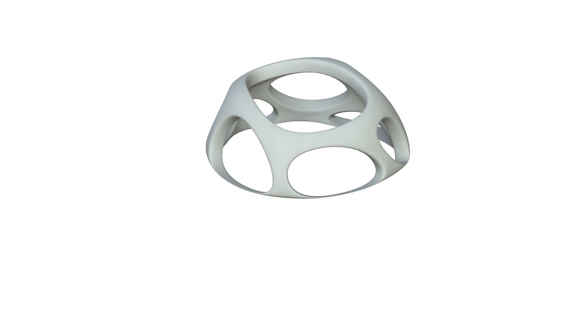 SciFi Cube Object No 53139 Low Poly Shape Low-poly 3D model_2