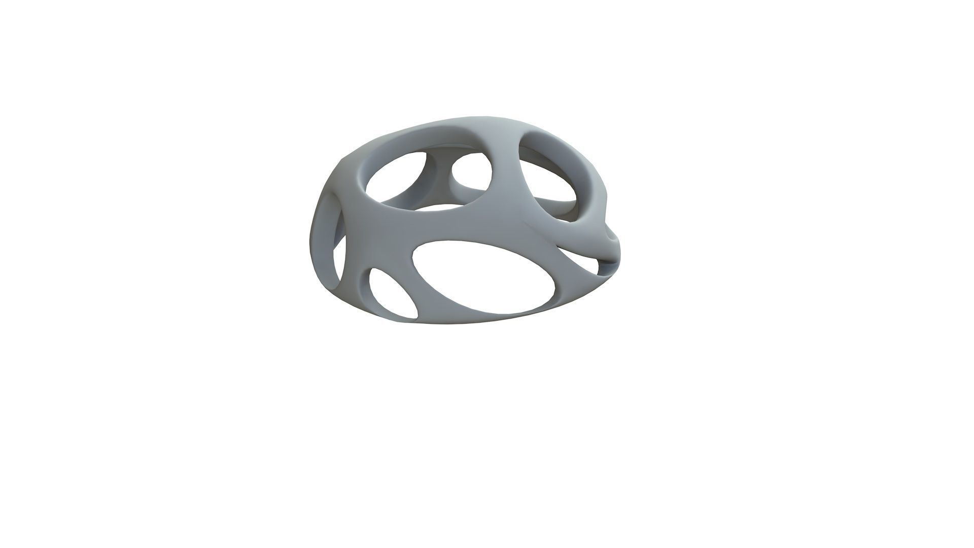 SciFi Cube Object No 52962 Low Poly Shape Low-poly 3D model_10