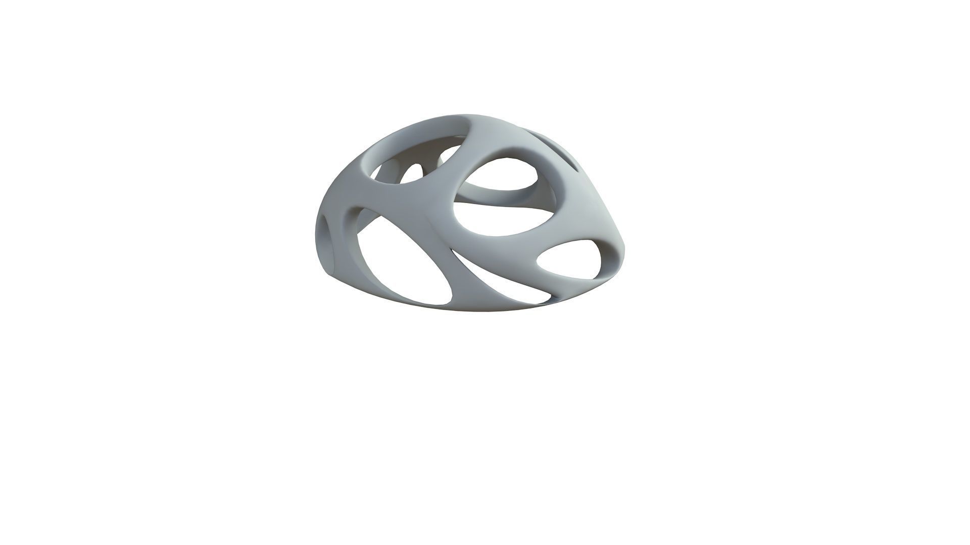 SciFi Cube Object No 52962 Low Poly Shape Low-poly 3D model_7