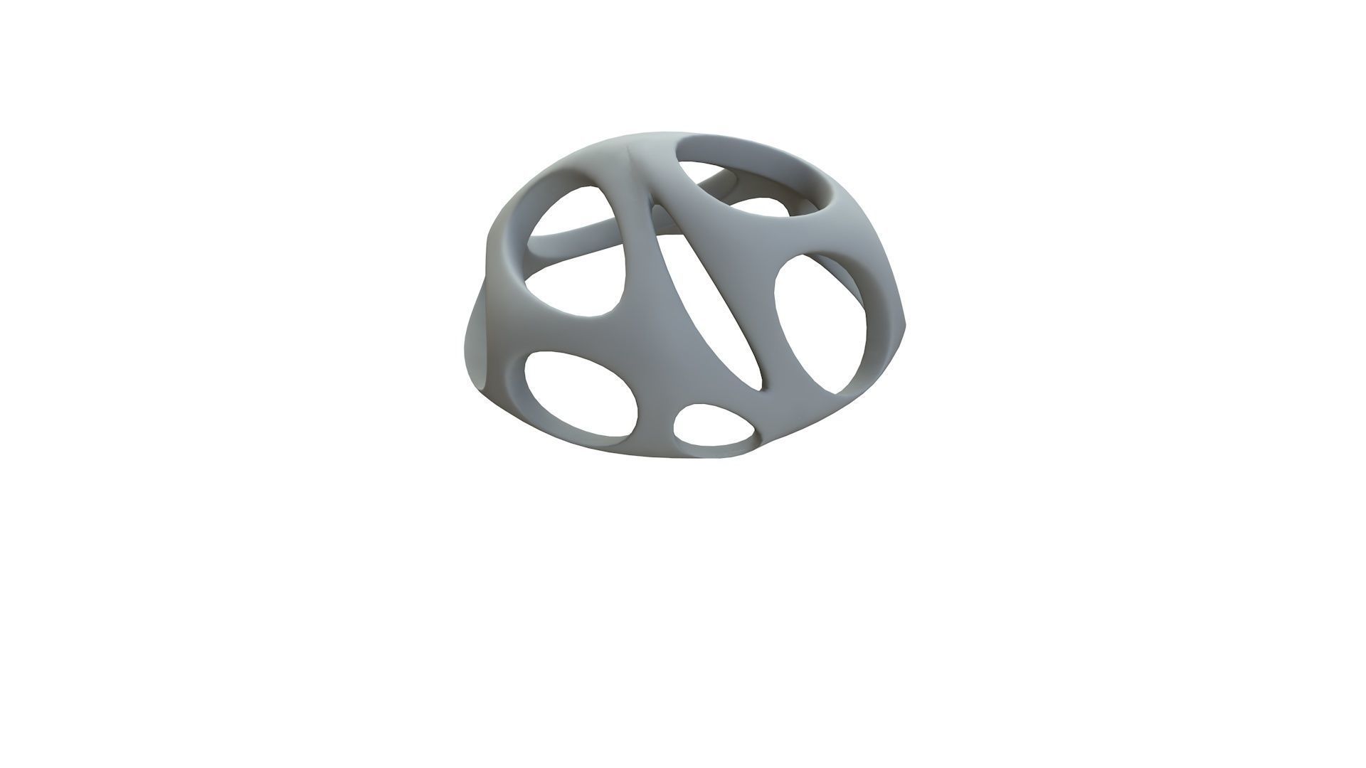 SciFi Cube Object No 52918 Low Poly Shape Low-poly 3D model_13