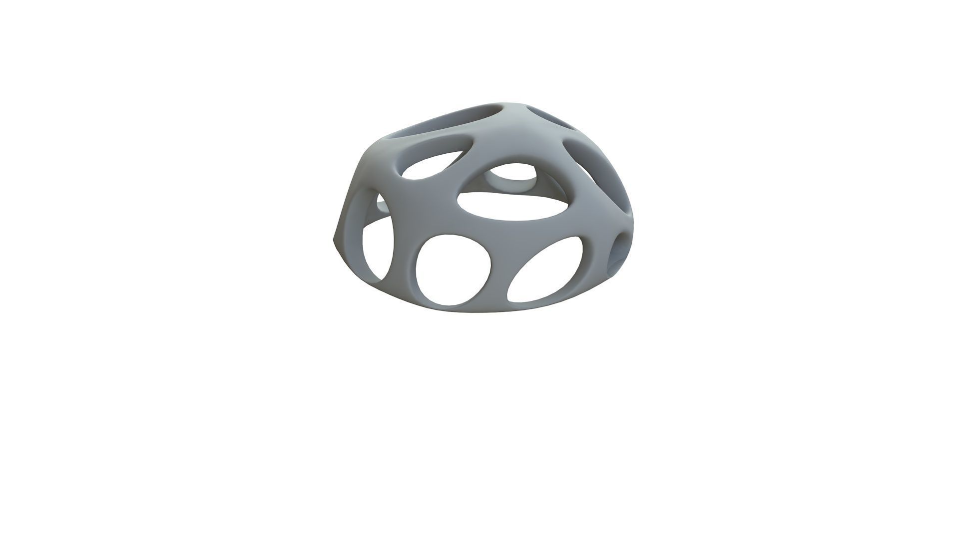 SciFi Cube Object No 52797 Low Poly Shape Low-poly 3D model_11