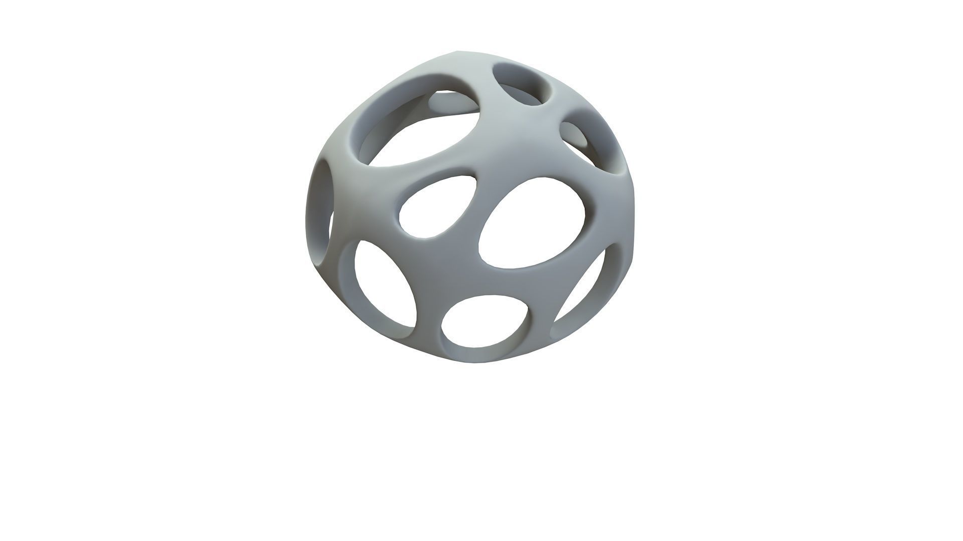 SciFi Cube Object No 52797 Low Poly Shape Low-poly 3D model_17