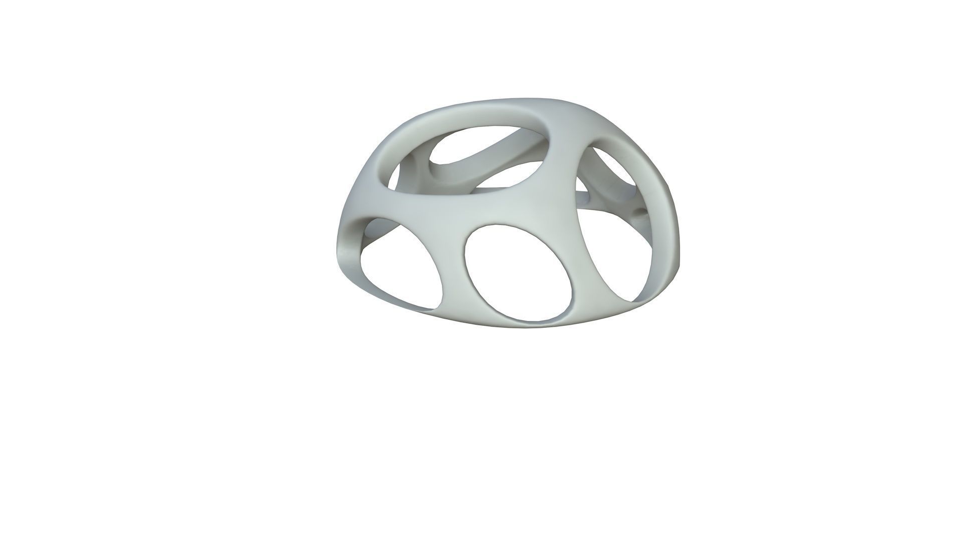 SciFi Cube Object No 52519 Low Poly Shape Low-poly 3D model_2