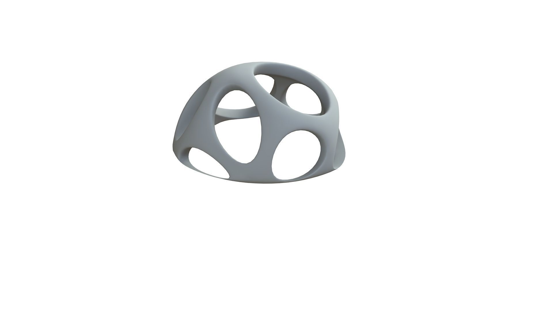 SciFi Cube Object No 52519 Low Poly Shape Low-poly 3D model_9