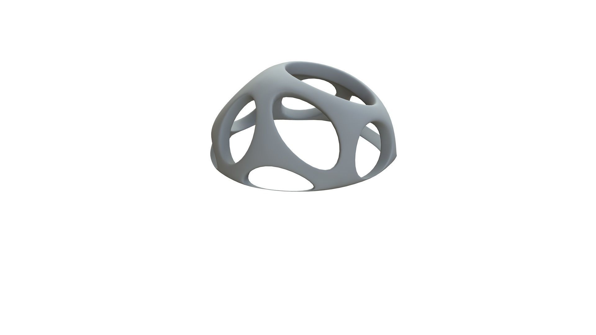 SciFi Cube Object No 52519 Low Poly Shape Low-poly 3D model_11