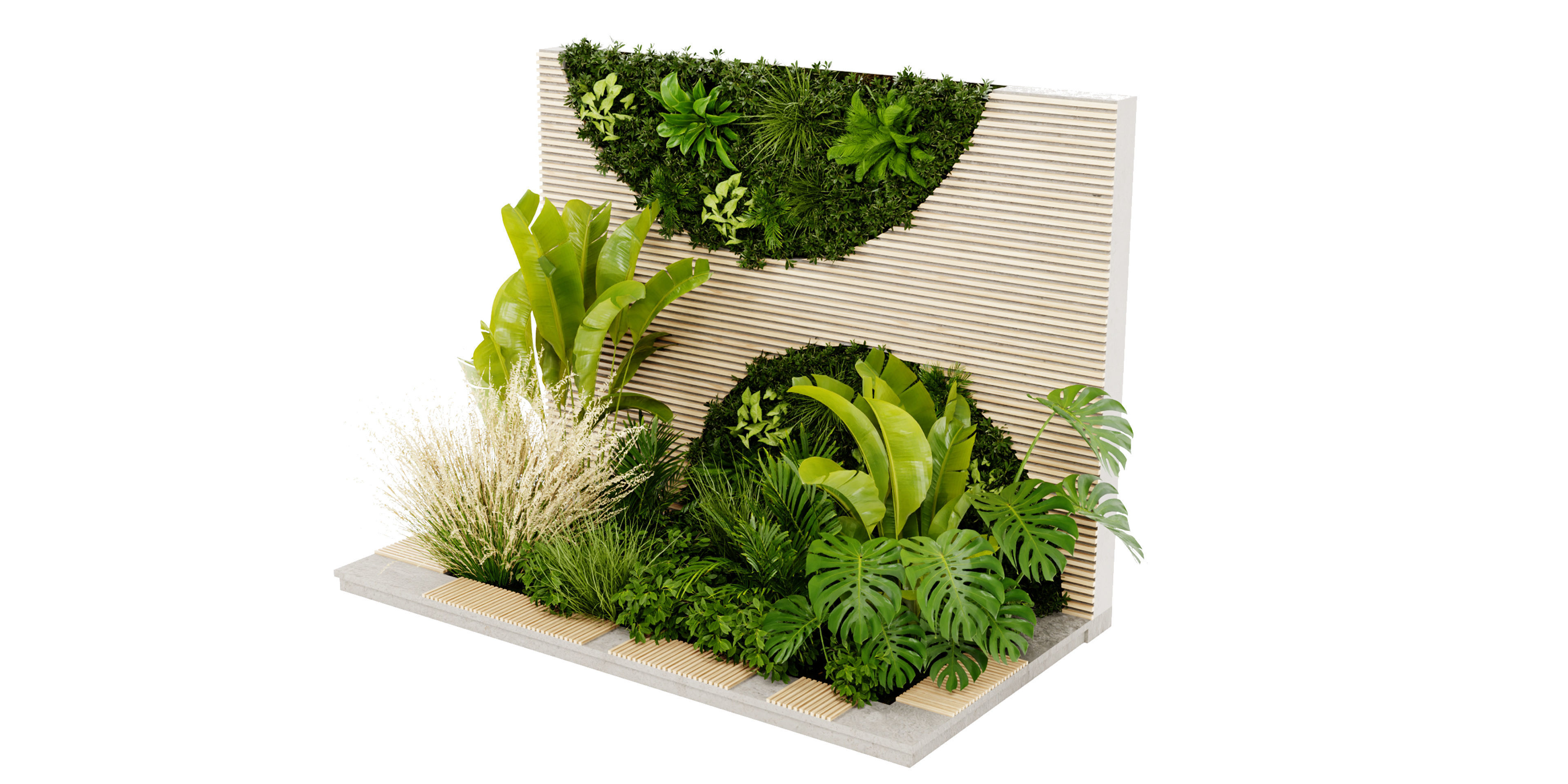 Collection plant vol 462 - blender model  3D model_1