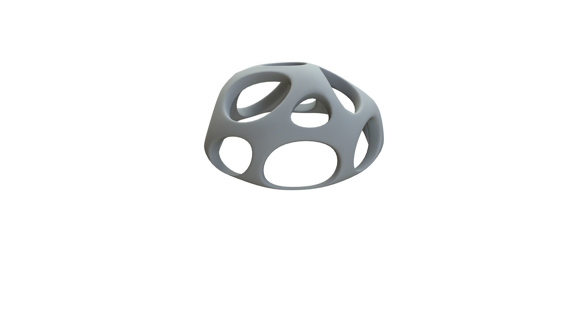 SciFi Cube Object No 52341 Low Poly Shape Low-poly 3D model_12