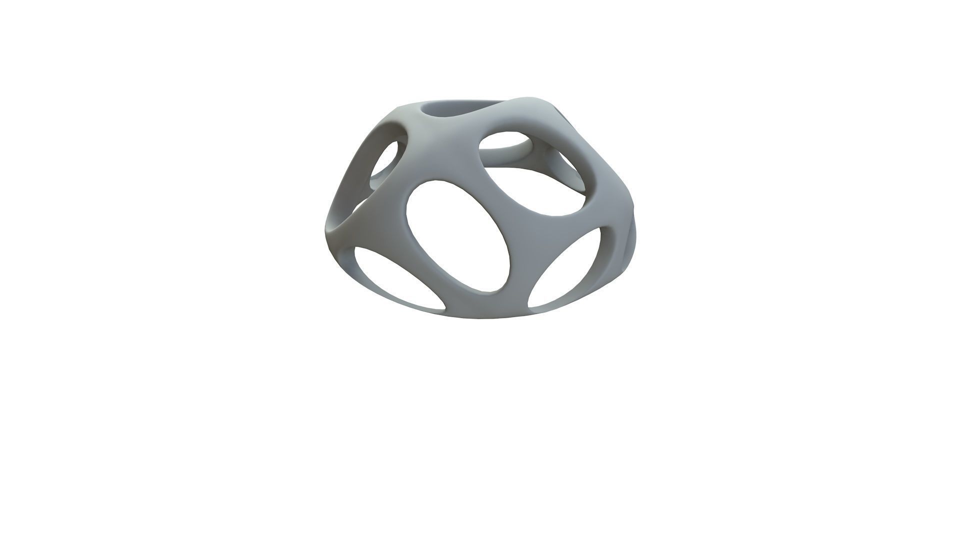 SciFi Cube Object No 52256 Low Poly Shape Low-poly 3D model_13