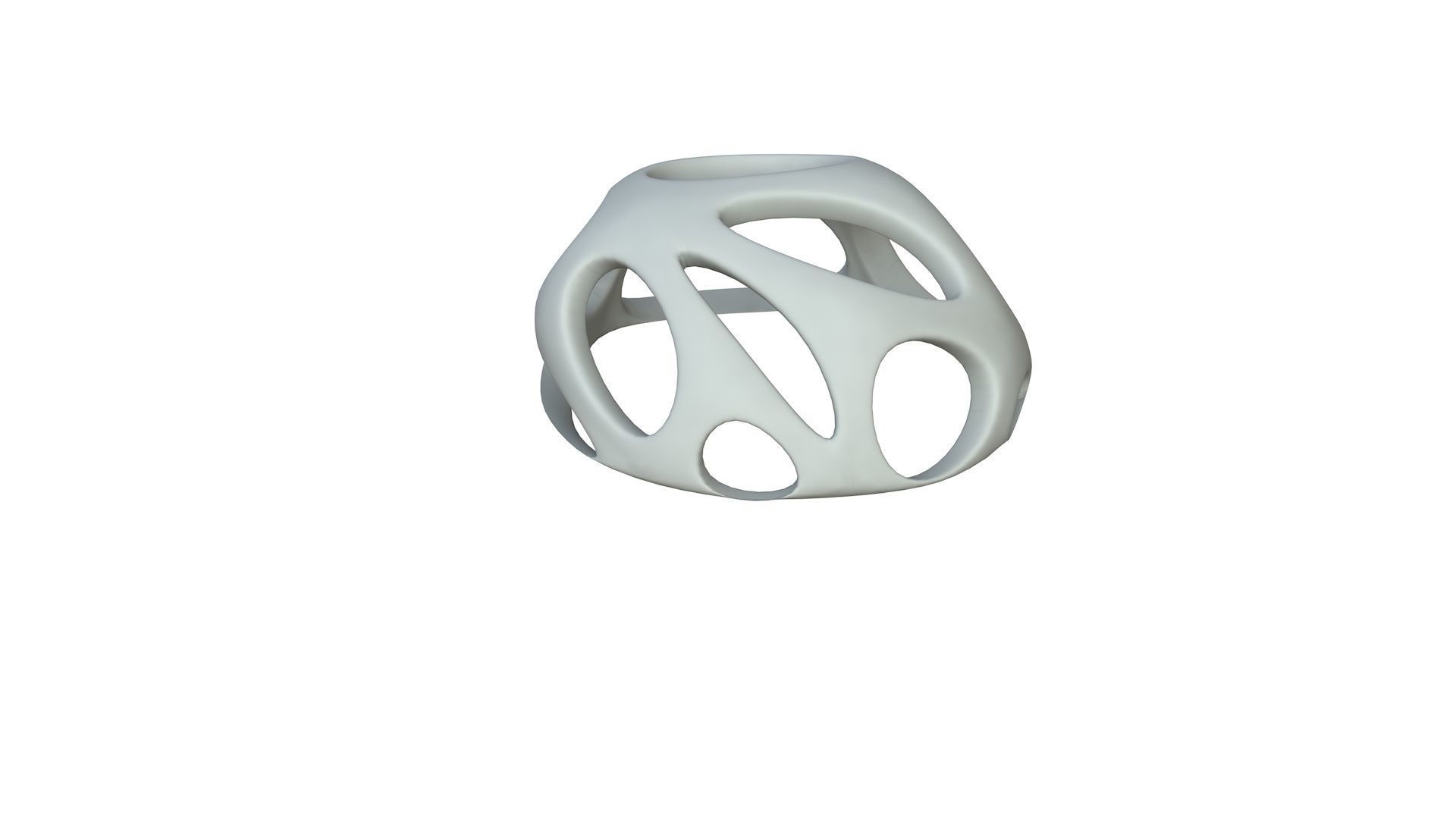 SciFi Cube Object No 52185 Low Poly Shape Low-poly 3D model_2