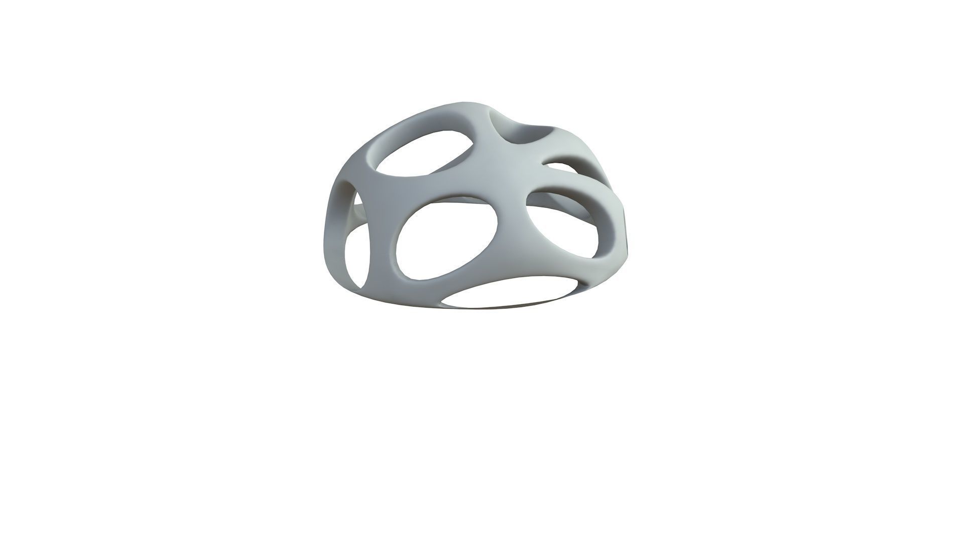 SciFi Cube Object No 52185 Low Poly Shape Low-poly 3D model_6