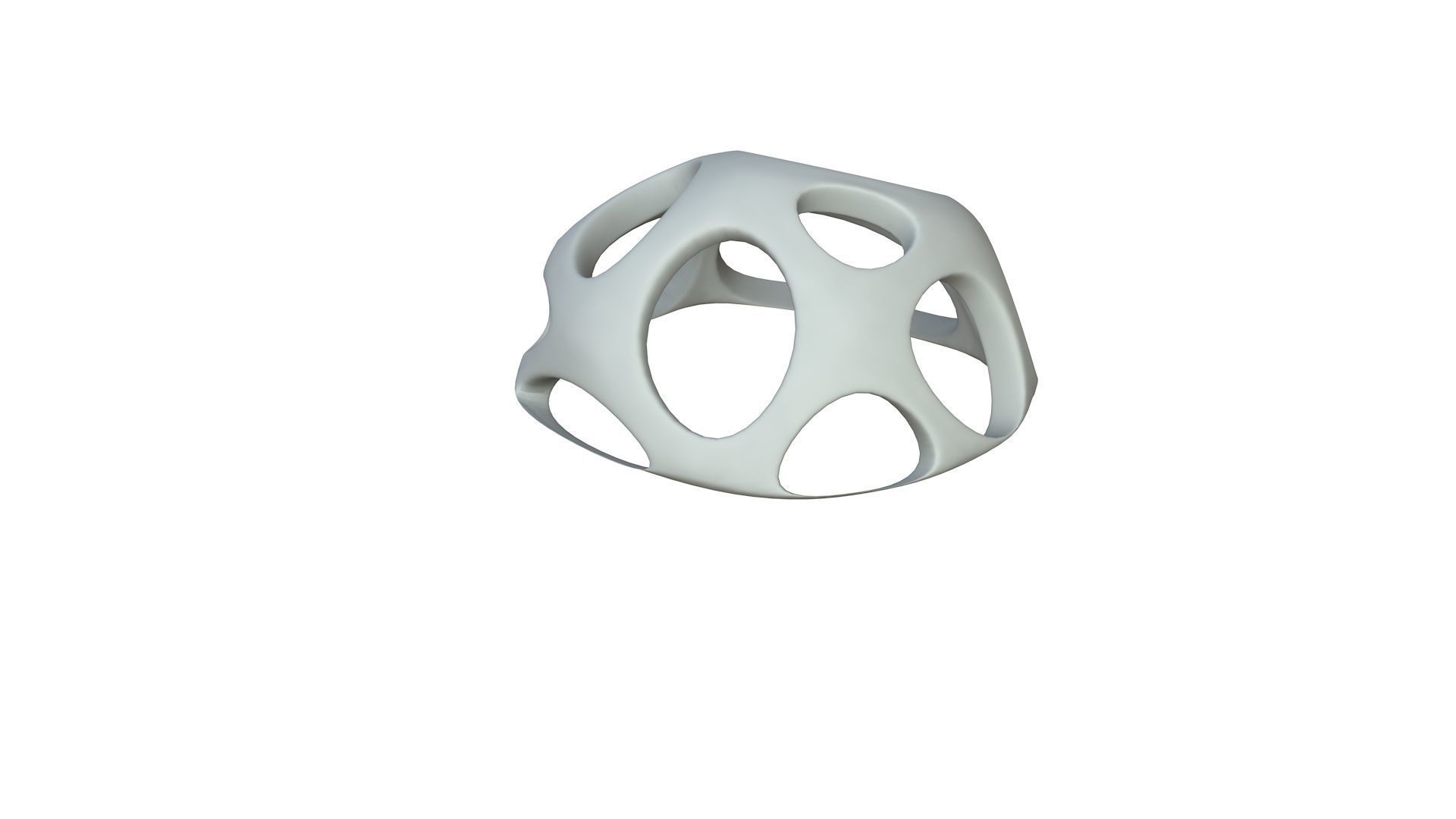 SciFi Cube Object No 51916 Low Poly Shape Low-poly 3D model_2