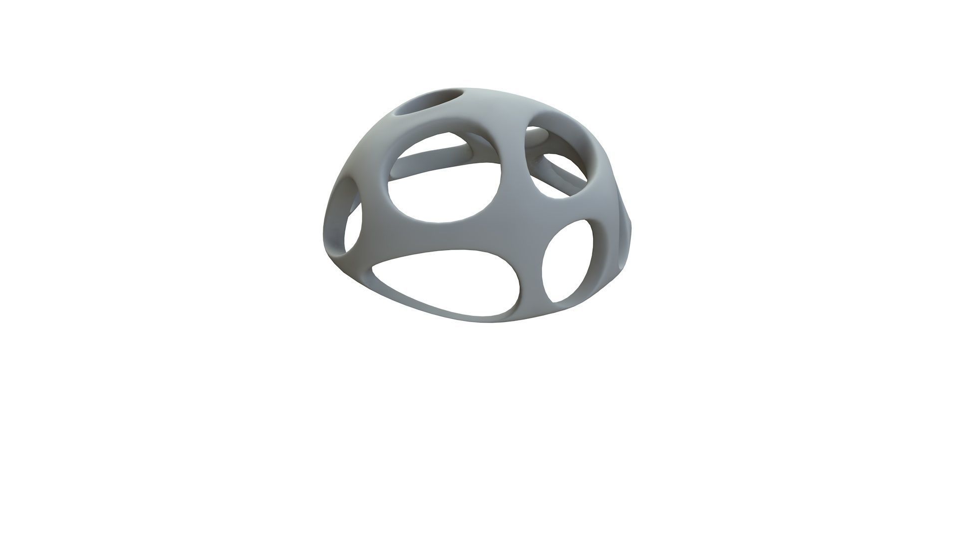 SciFi Cube Object No 51916 Low Poly Shape Low-poly 3D model_13