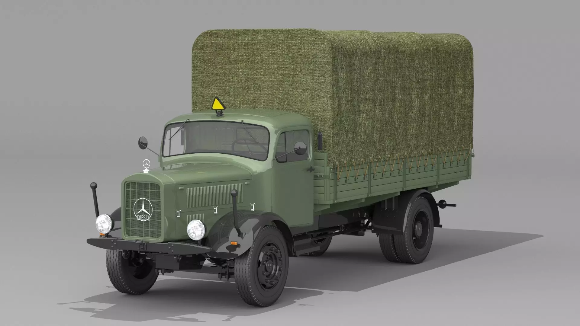 1943 Mercedes Benz L 4500 S 3D model