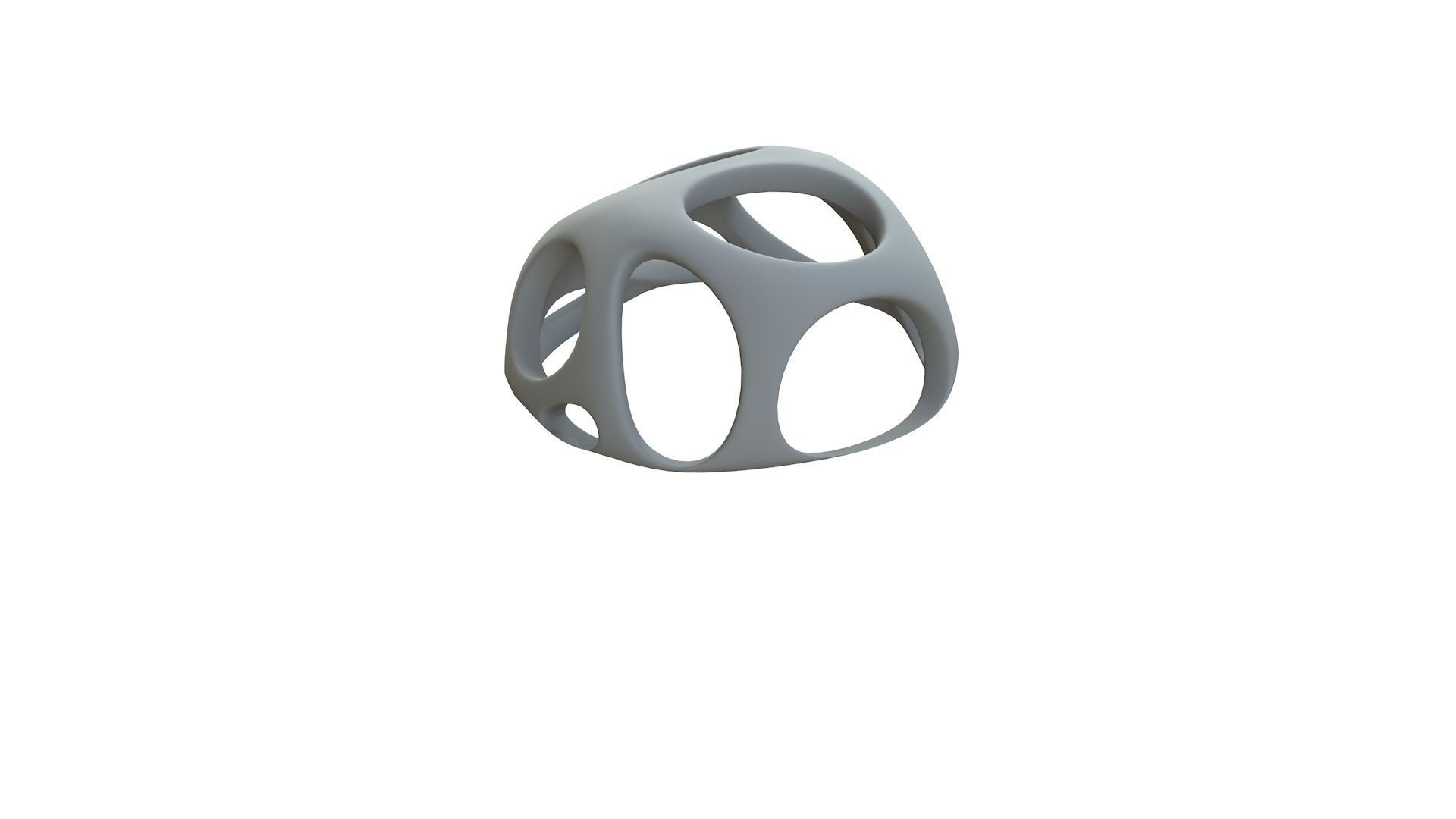 SciFi Cube Object No 51813 Low Poly Shape Low-poly 3D model_12