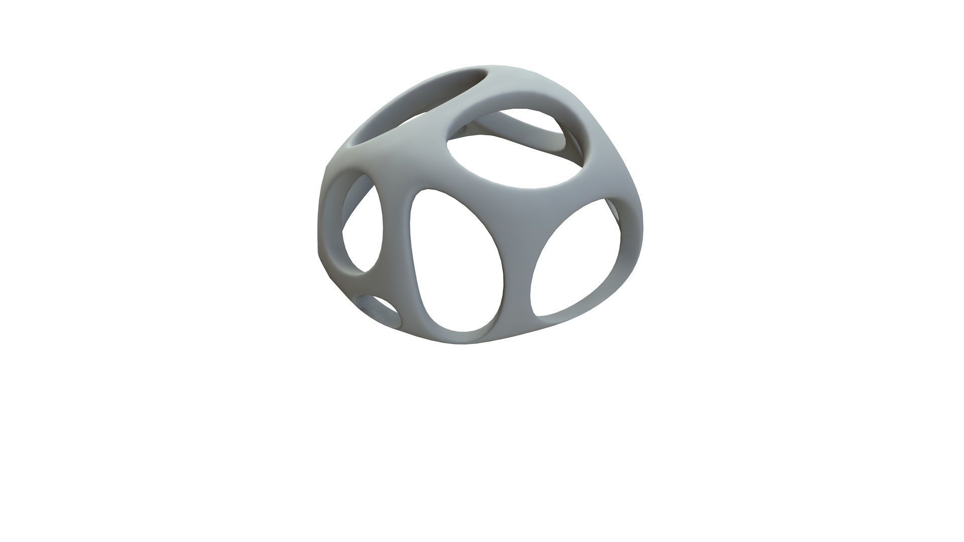 SciFi Cube Object No 51813 Low Poly Shape Low-poly 3D model_14