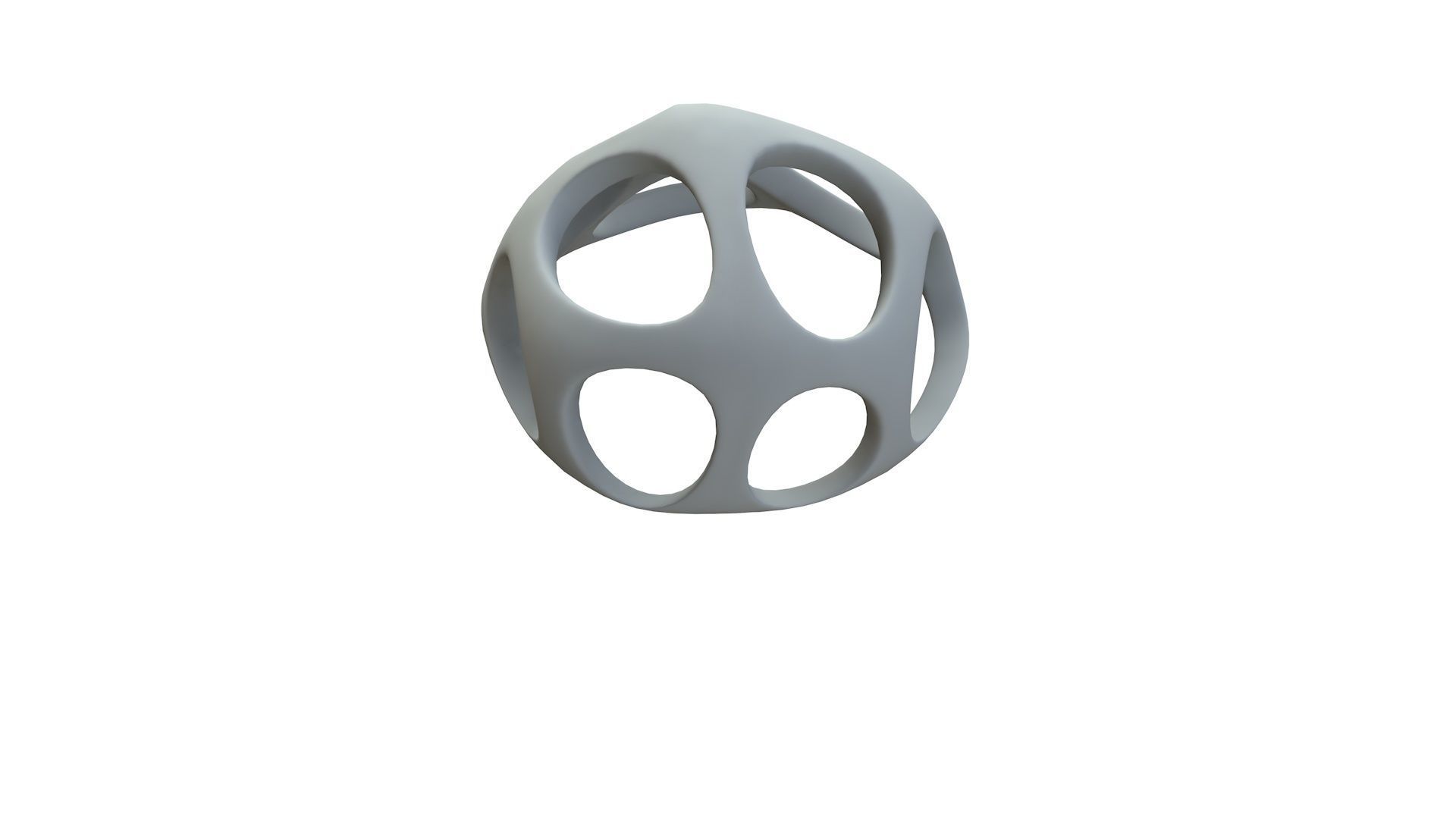 SciFi Cube Object No 51771 Low Poly Shape Low-poly 3D model_14