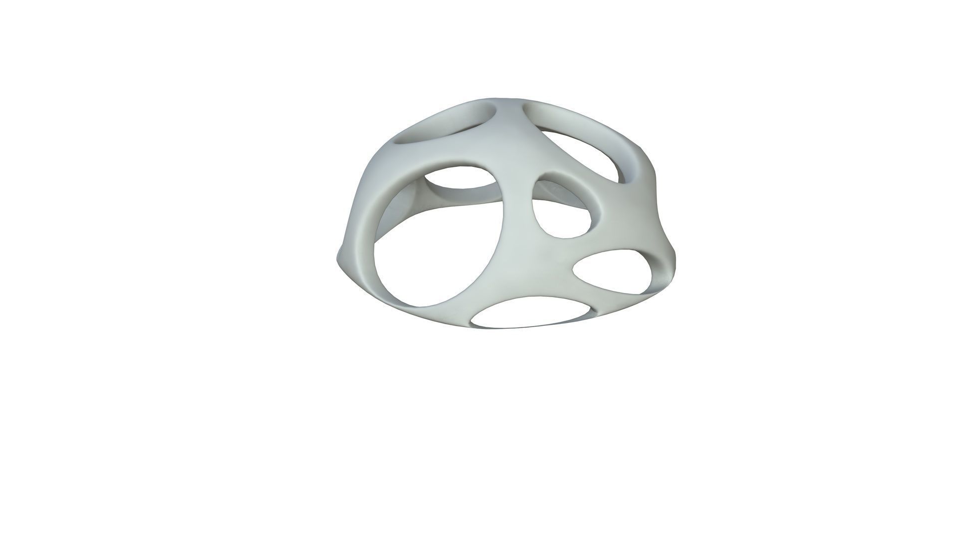 SciFi Cube Object No 51771 Low Poly Shape Low-poly 3D model_2