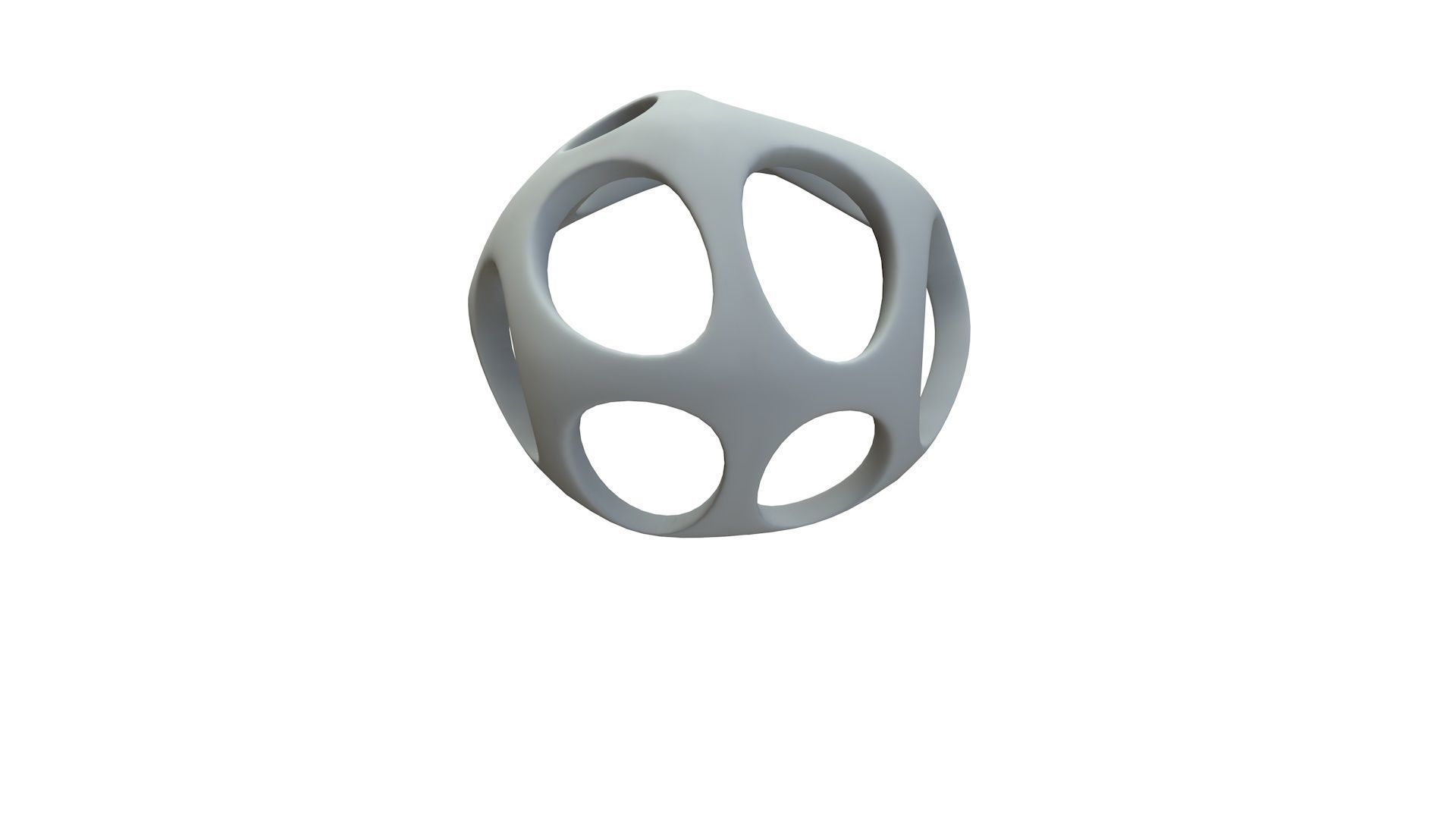 SciFi Cube Object No 51771 Low Poly Shape Low-poly 3D model_15