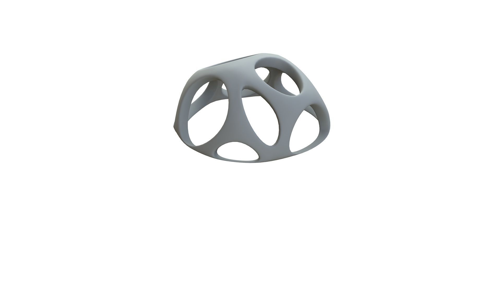 SciFi Cube Object No 51388 Low Poly Shape Low-poly 3D model_12