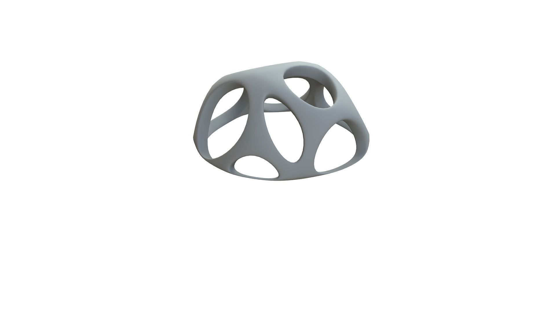 SciFi Cube Object No 51388 Low Poly Shape Low-poly 3D model_11