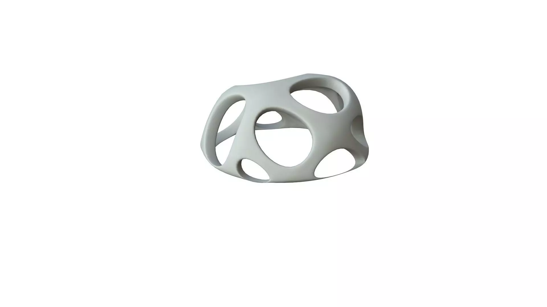 SciFi Cube Object No 51255 Low Poly Shape Low-poly 3D model_0