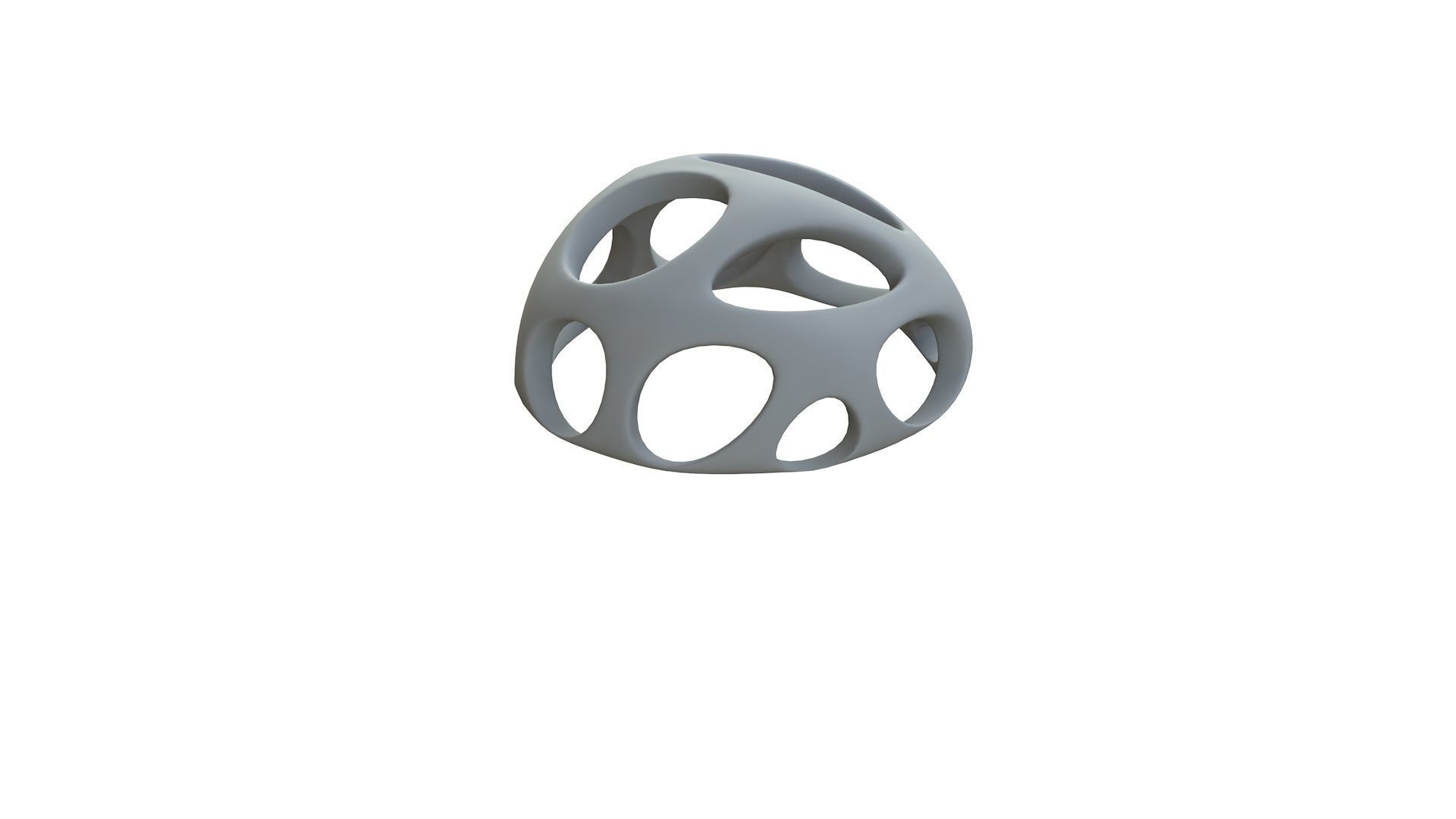 SciFi Cube Object No 51237 Low Poly Shape Low-poly 3D model_11