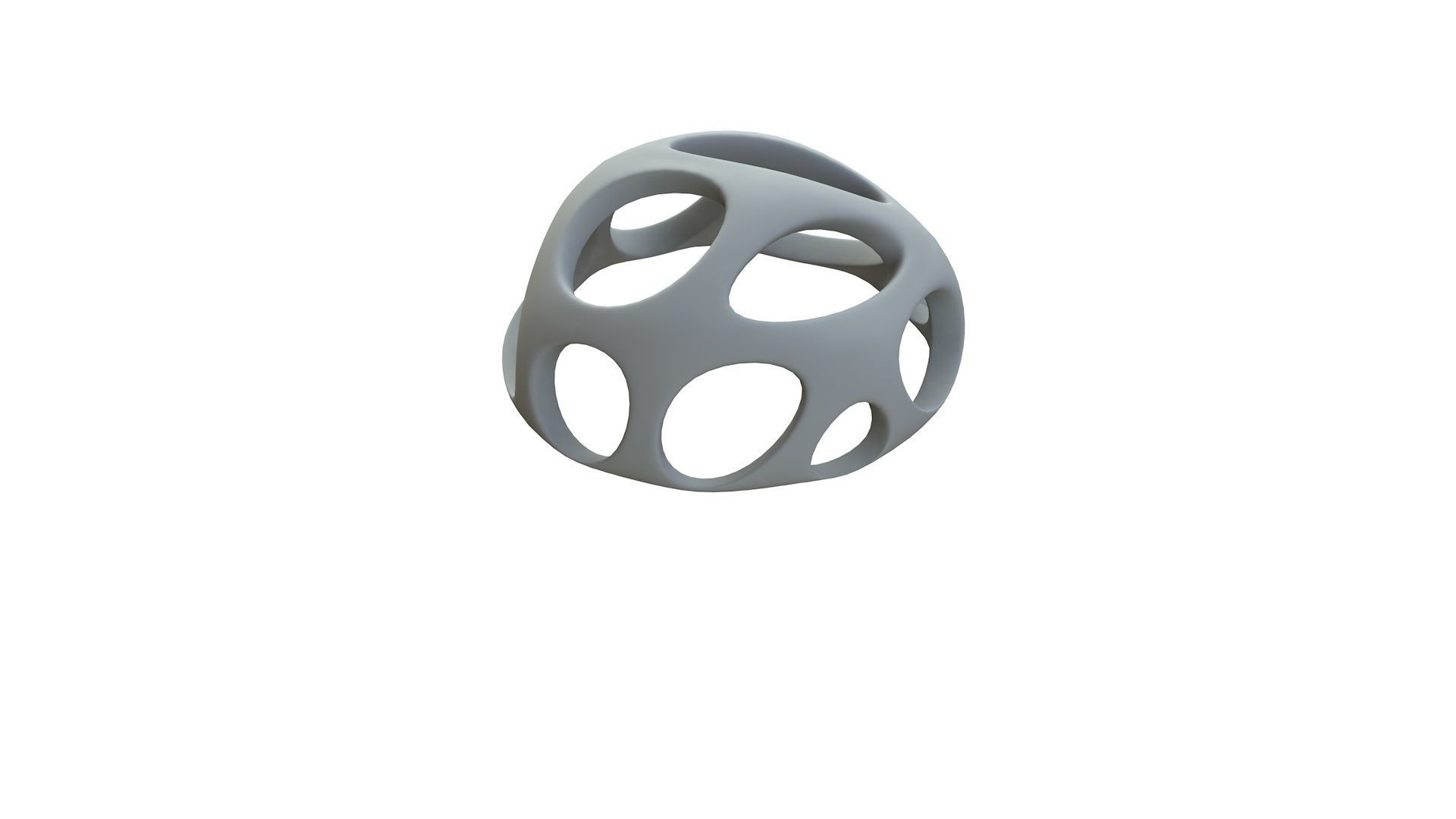 SciFi Cube Object No 51237 Low Poly Shape Low-poly 3D model_13