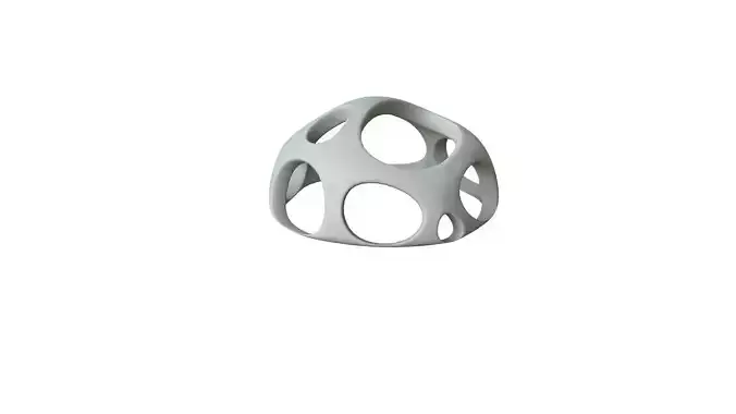 SciFi Cube Object No 51229 Low Poly Shape Low-poly 3D model