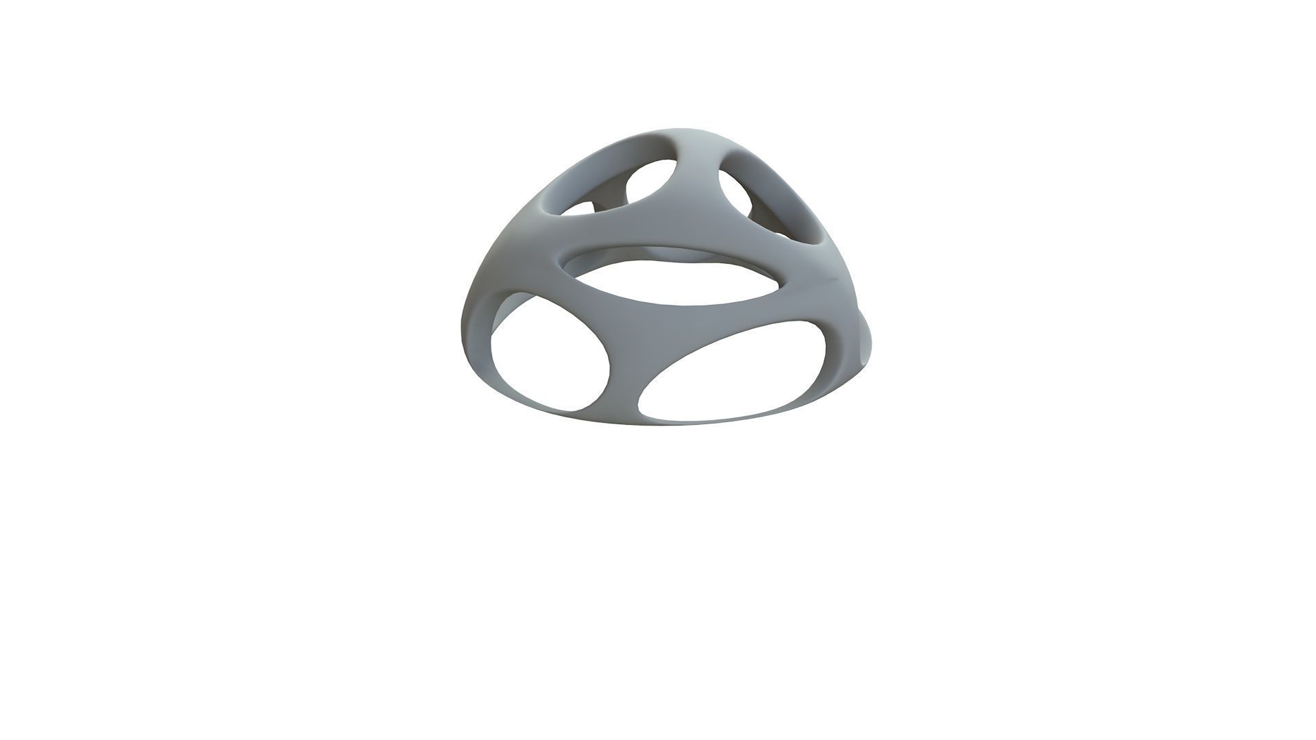 SciFi Cube Object No 51196 Low Poly Shape Low-poly 3D model_11