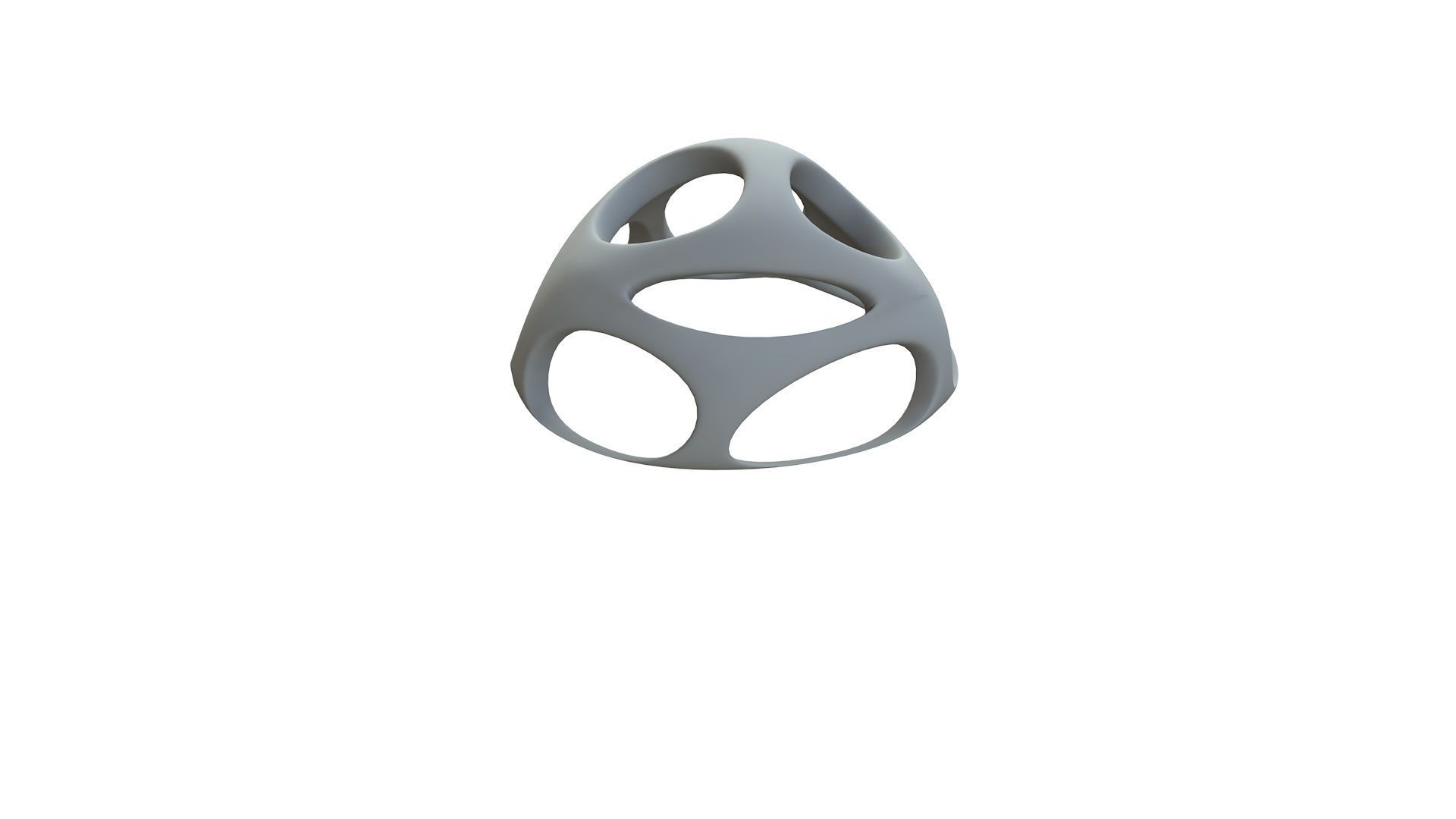 SciFi Cube Object No 51196 Low Poly Shape Low-poly 3D model_12