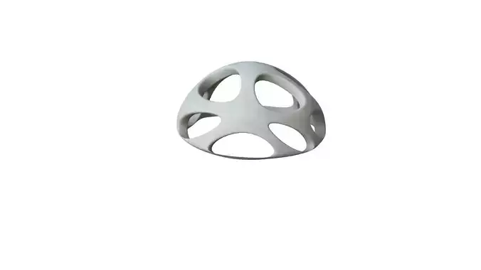 SciFi Cube Object No 49784 Low Poly Shape