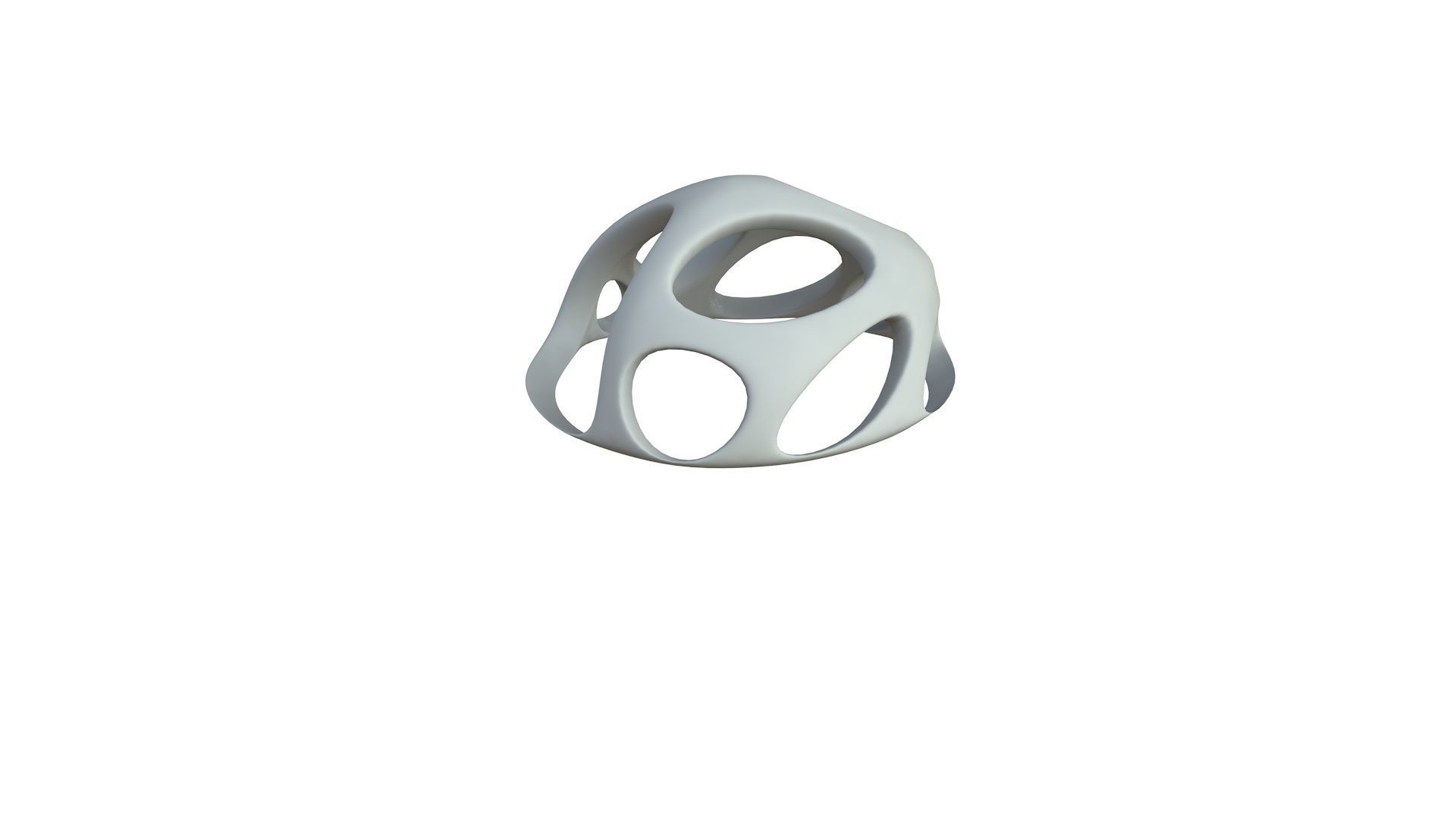 SciFi Cube Object No 49784 Low Poly Shape Low-poly 3D model_4