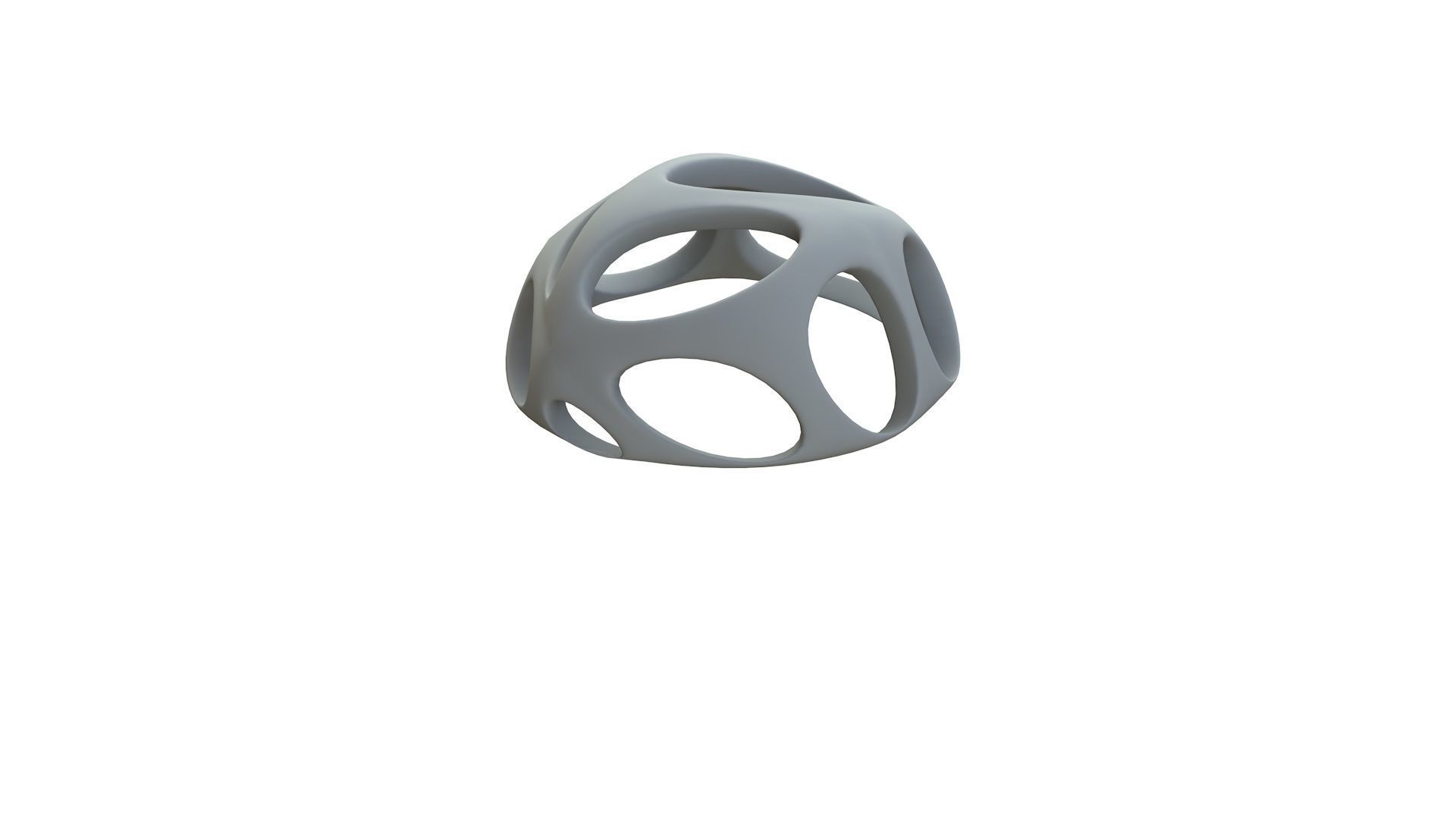 SciFi Cube Object No 49666 Low Poly Shape Low-poly 3D model_12