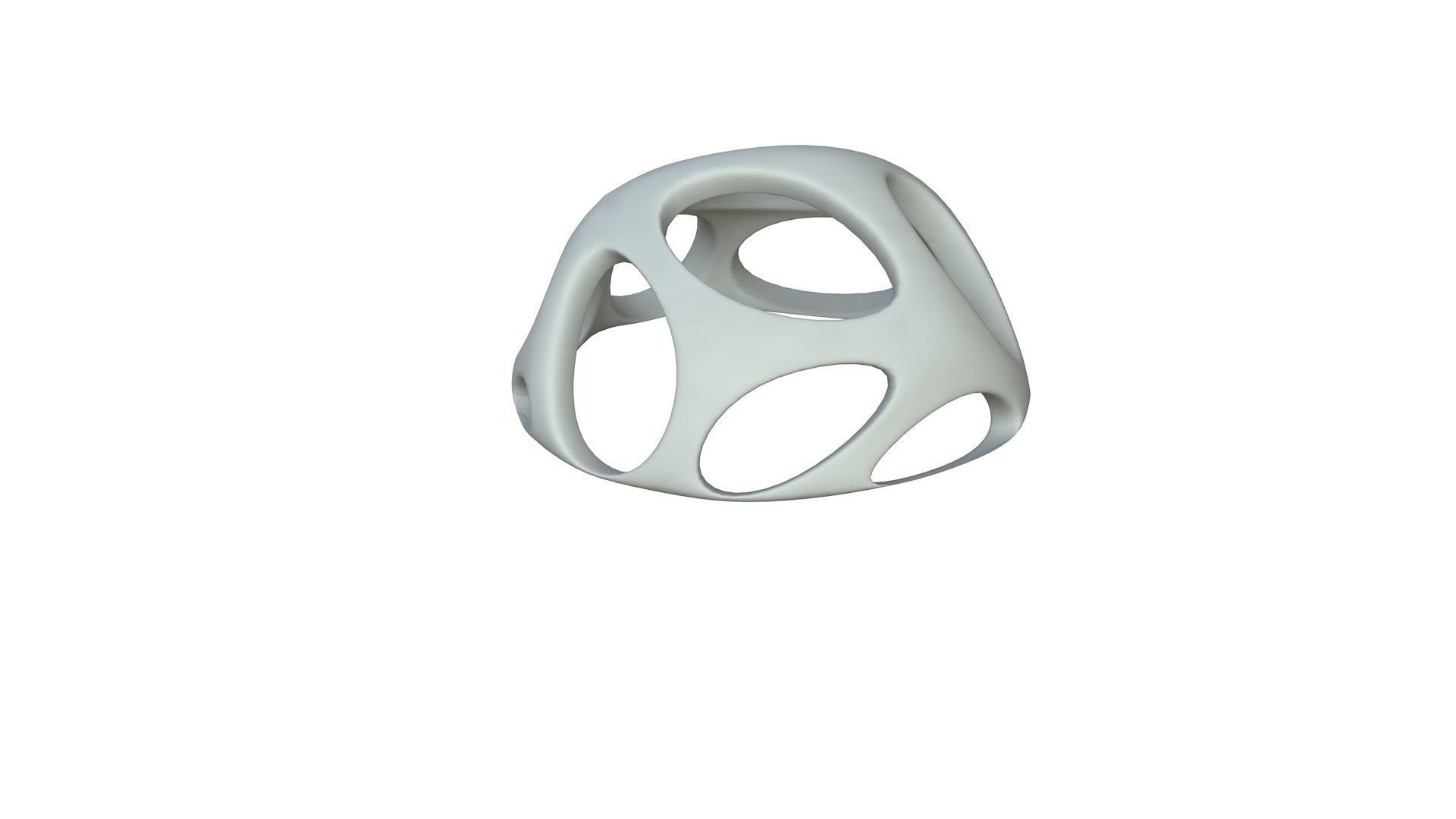 SciFi Cube Object No 49472 Low Poly Shape Low-poly 3D model_2