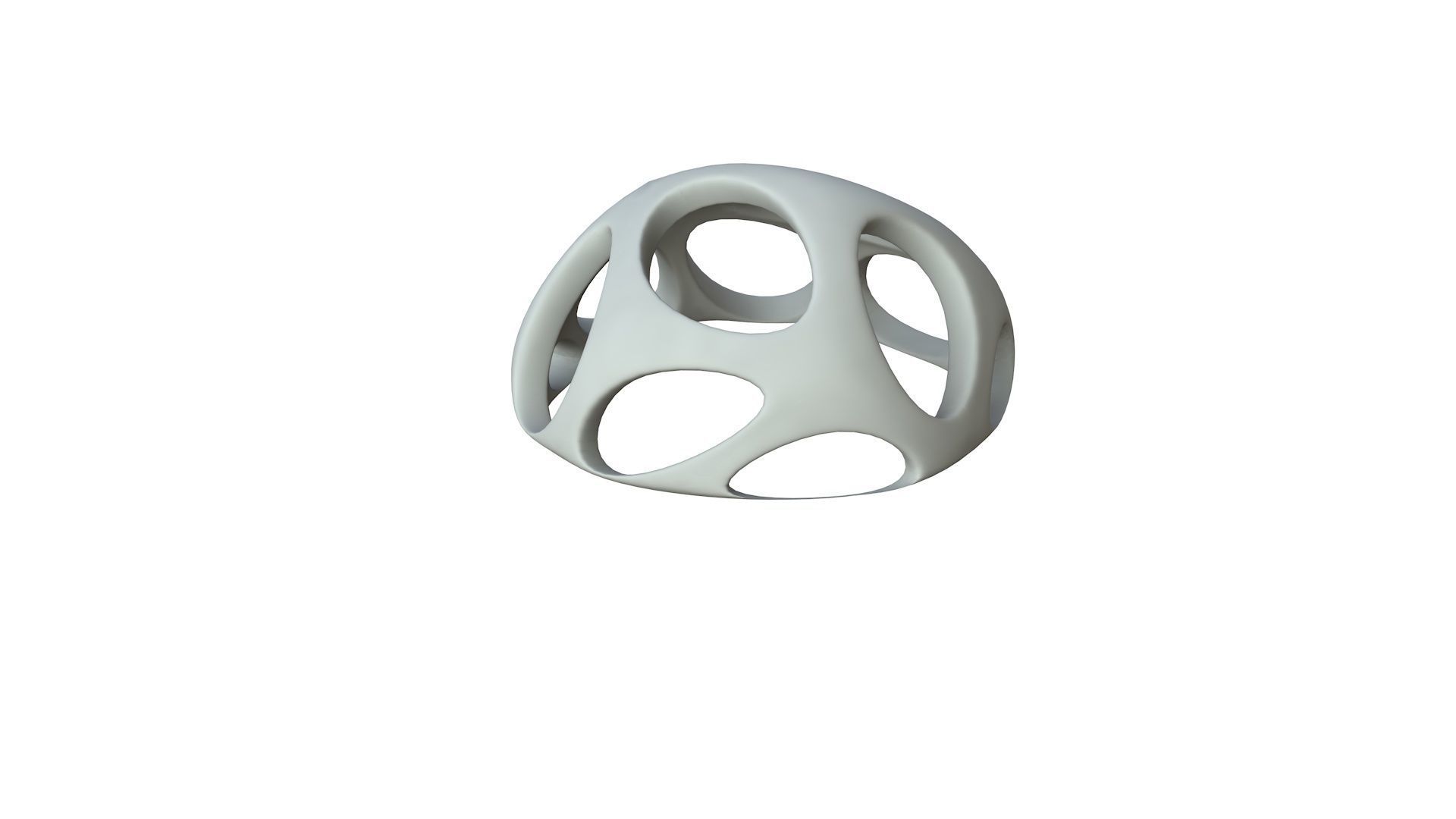 SciFi Cube Object No 49472 Low Poly Shape Low-poly 3D model_1