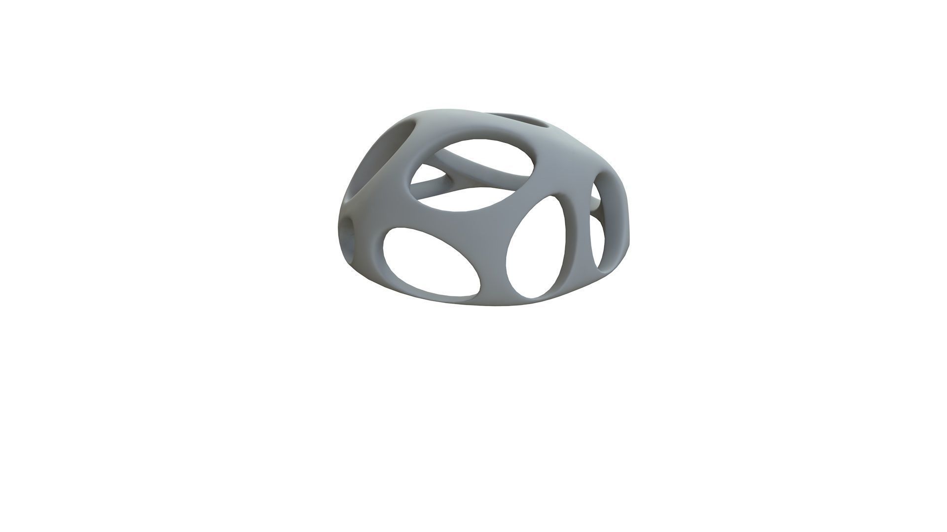 SciFi Cube Object No 49472 Low Poly Shape Low-poly 3D model_11