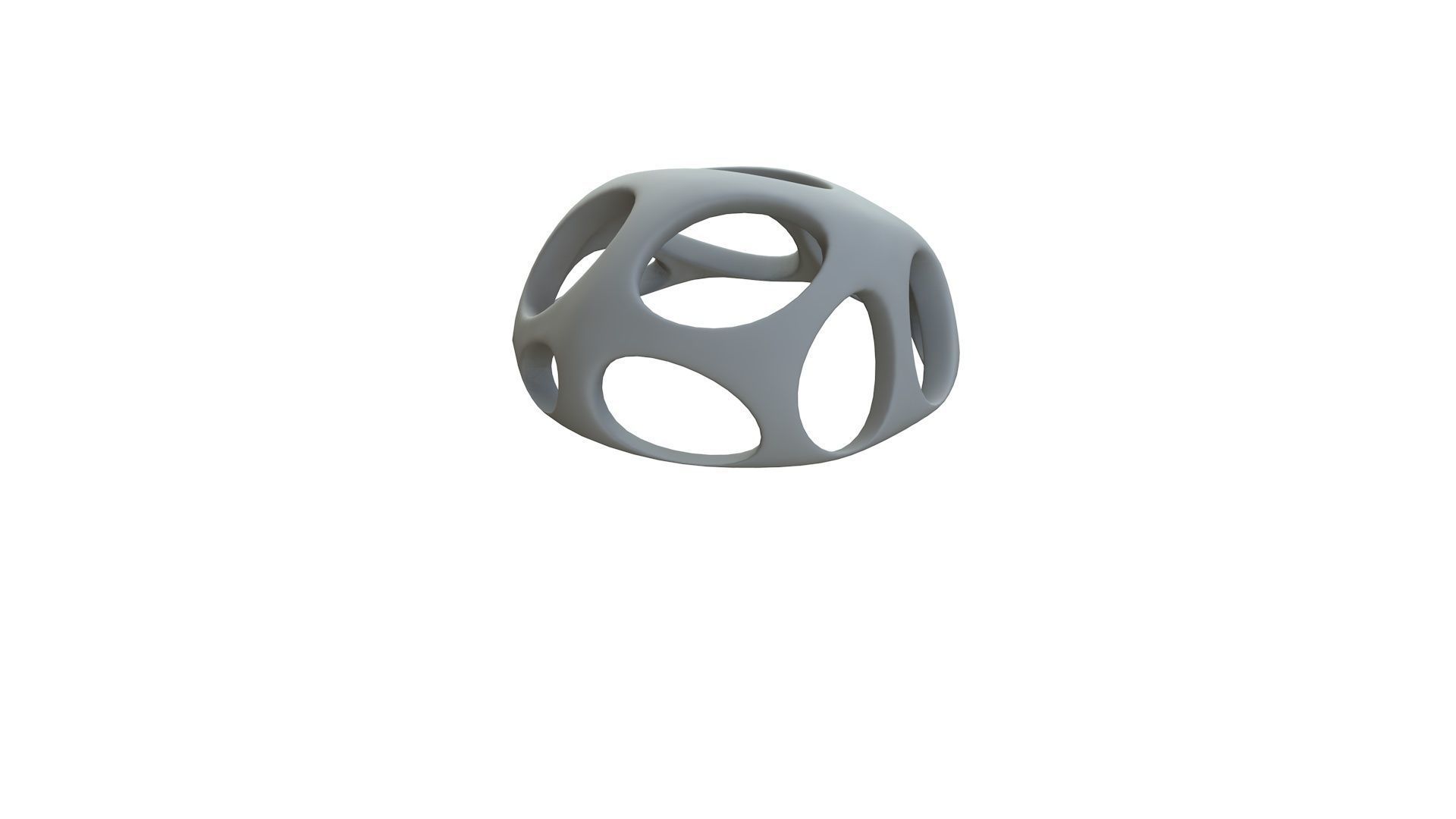 SciFi Cube Object No 49472 Low Poly Shape Low-poly 3D model_12