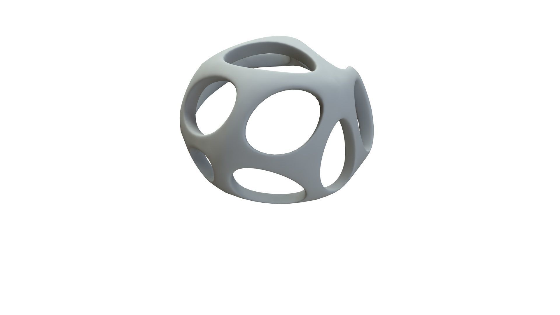 SciFi Cube Object No 49472 Low Poly Shape Low-poly 3D model_15