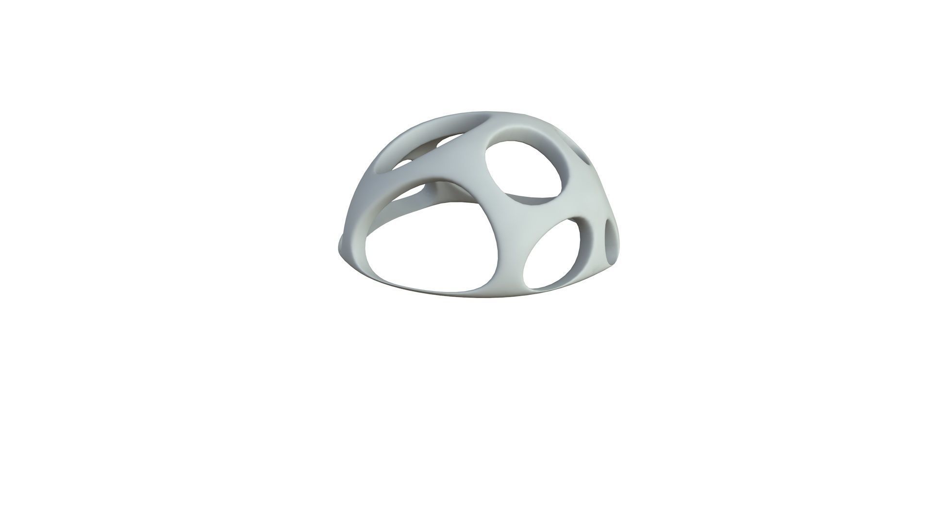 SciFi Cube Object No 49461 Low Poly Shape Low-poly 3D model_4