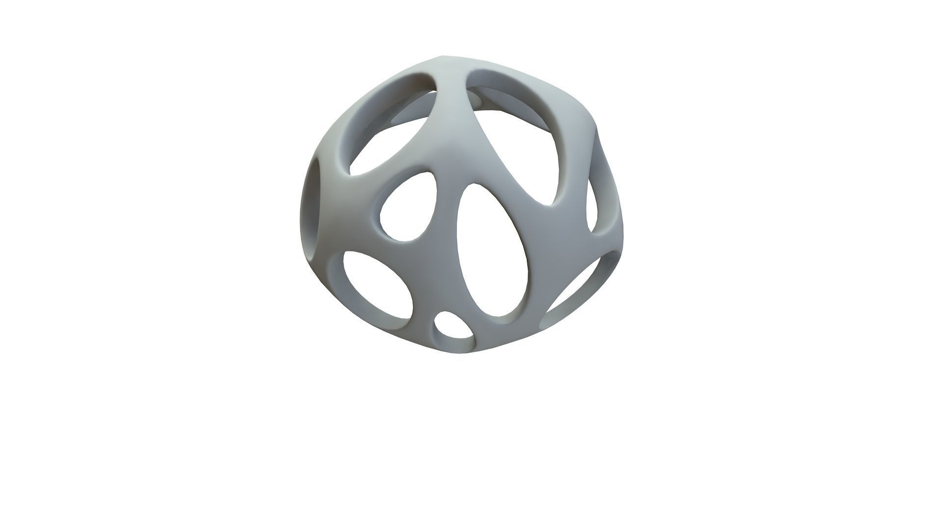 SciFi Cube Object No 49147 Low Poly Shape Low-poly 3D model_15