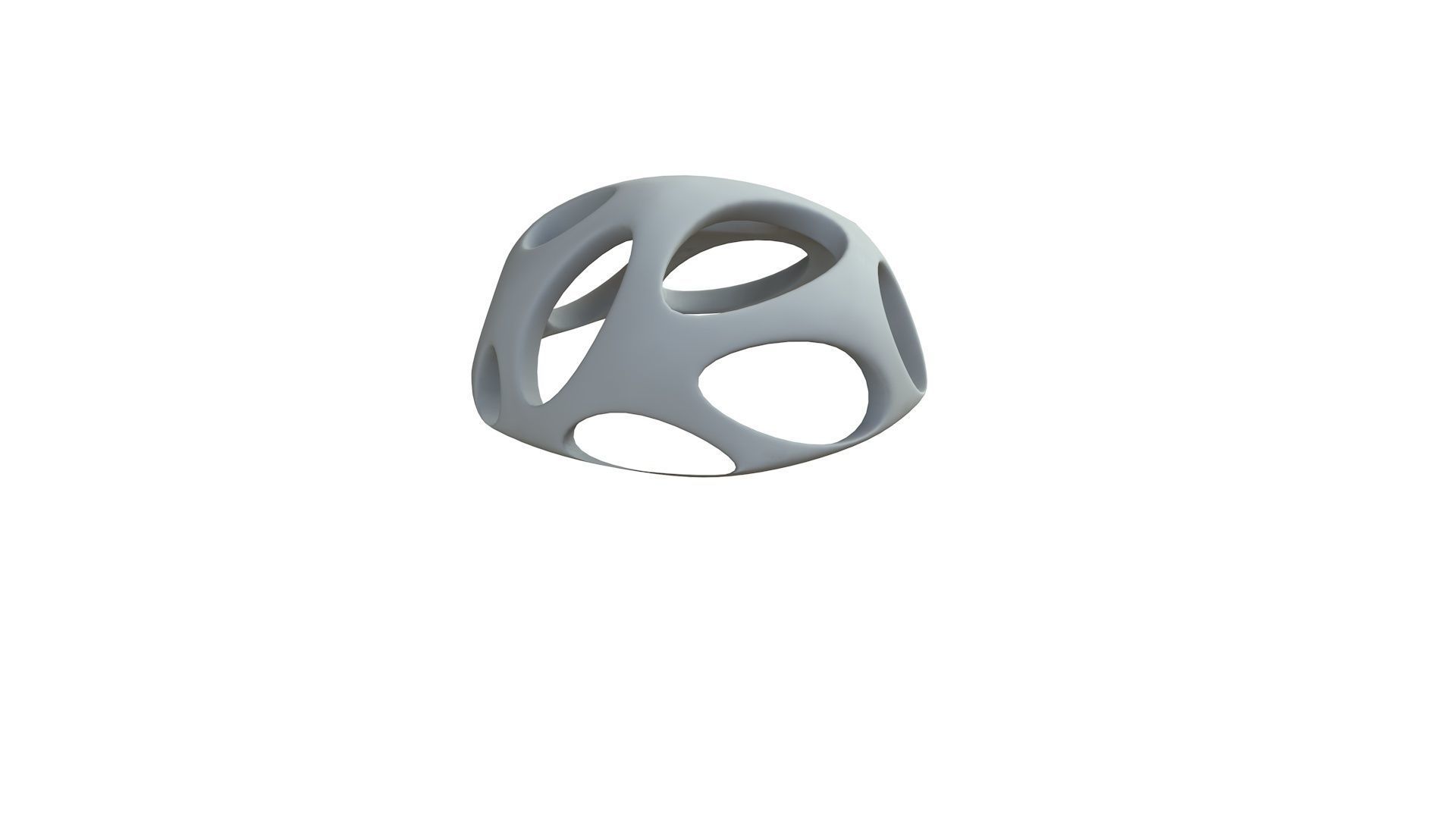 SciFi Cube Object No 49147 Low Poly Shape Low-poly 3D model_8