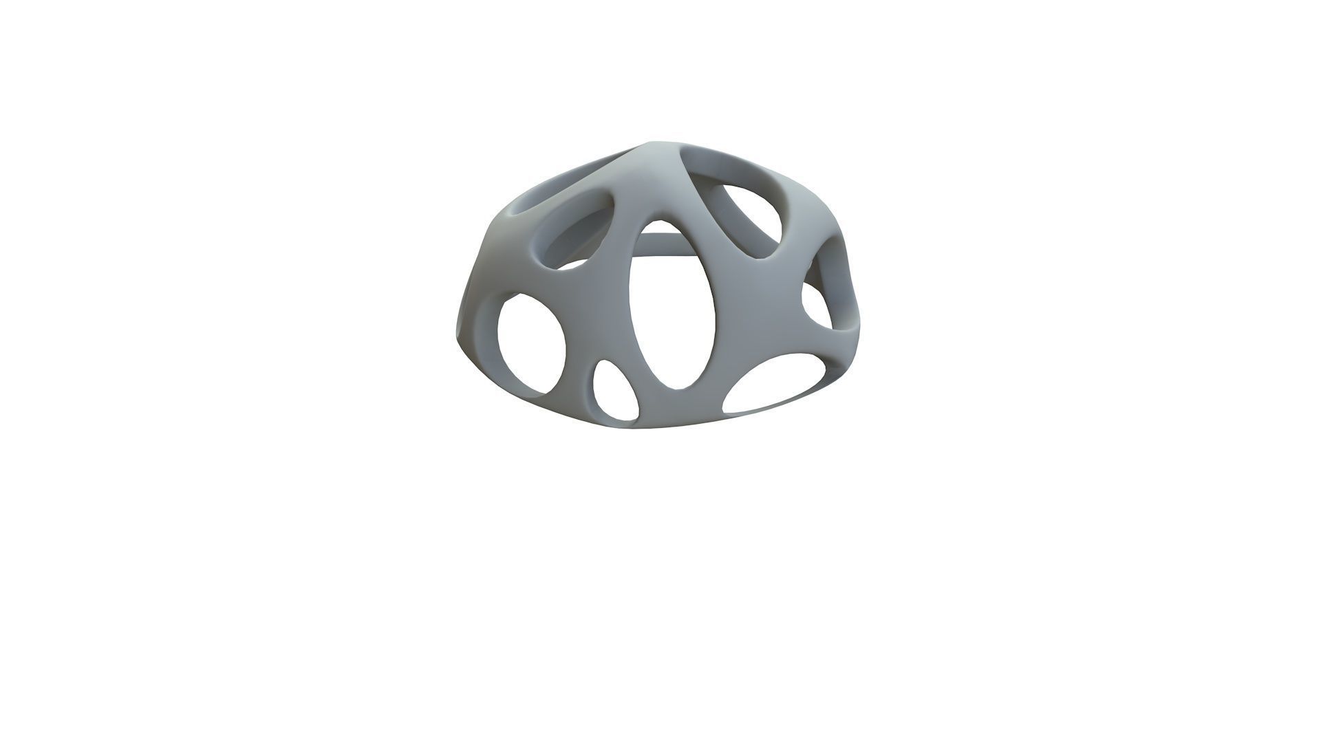 SciFi Cube Object No 49147 Low Poly Shape Low-poly 3D model_12