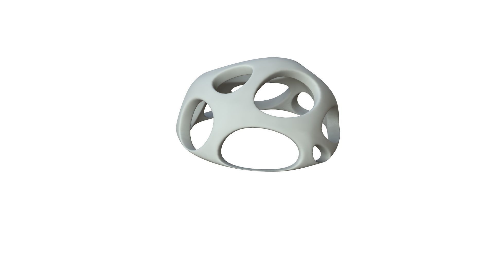 SciFi Cube Object No 48812 Low Poly Shape Low-poly 3D model_1