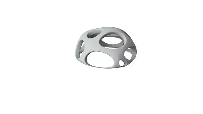 SciFi Cube Object No 48812 Low Poly Shape